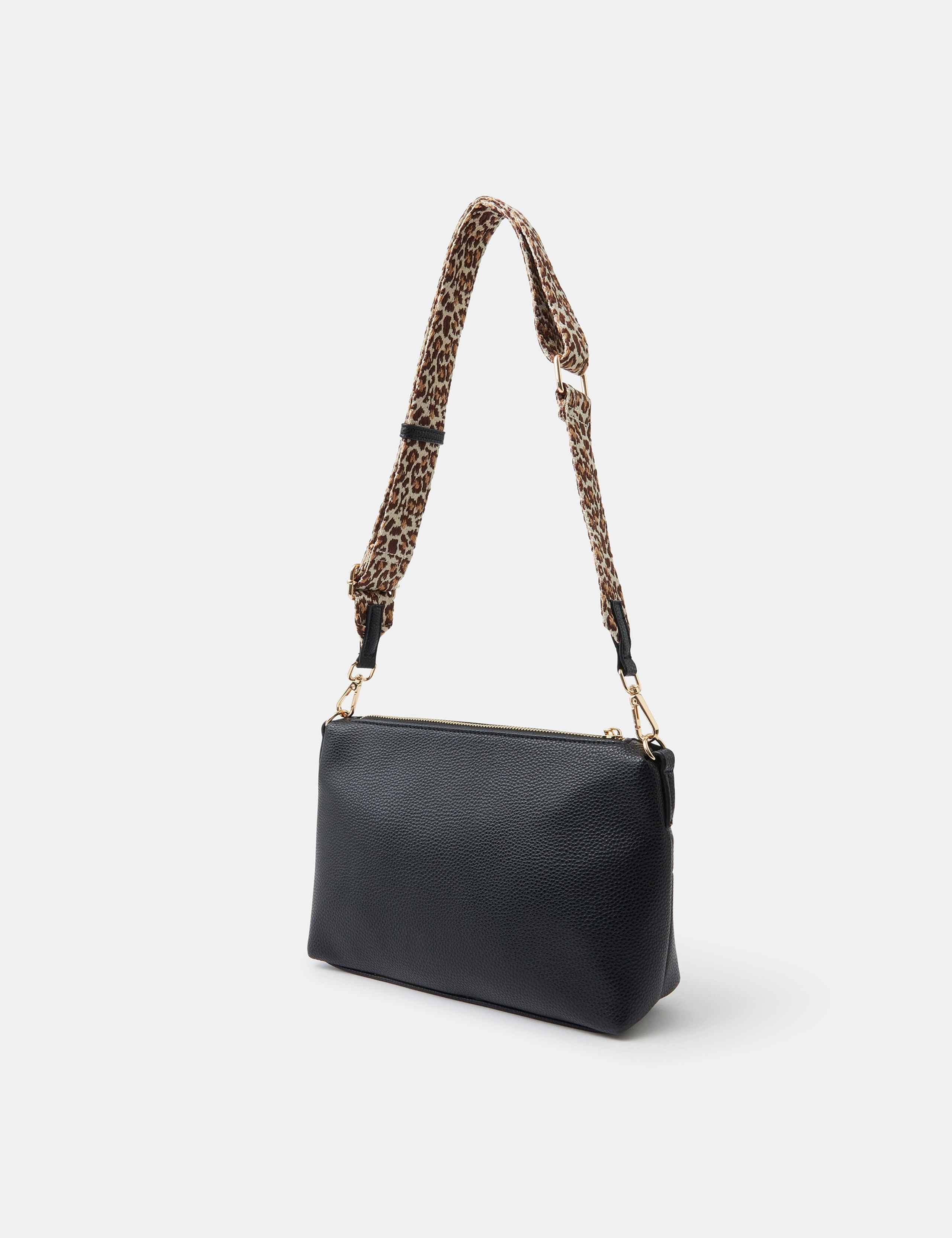 Leopard Print Crossbody Bag 3 of 5