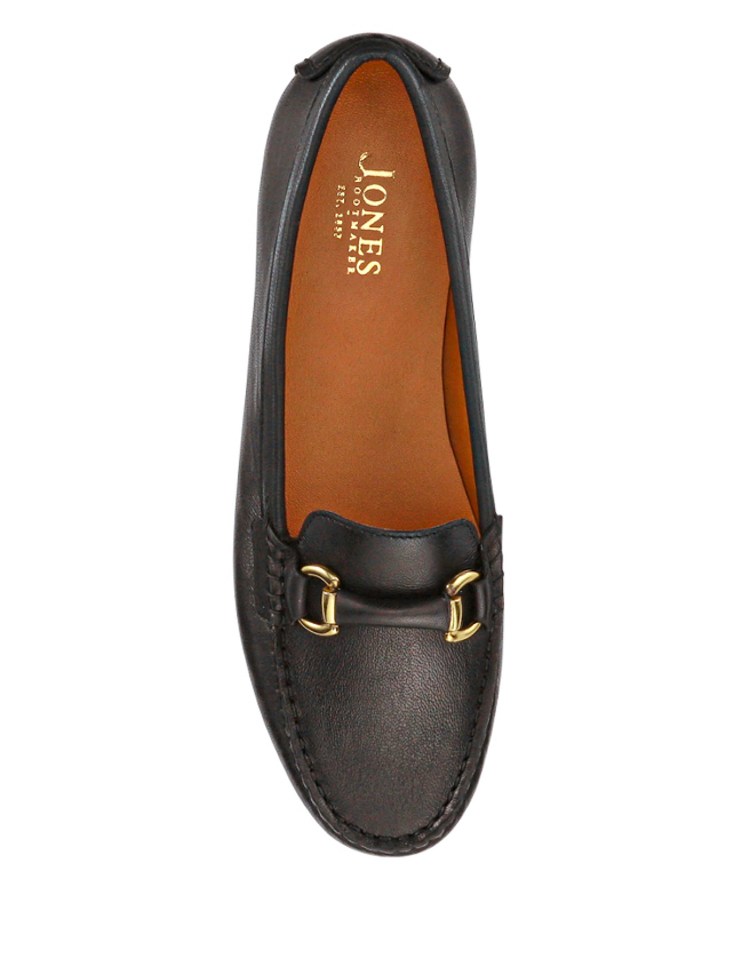 Leather Slip On Flat Loafers 4 of 7