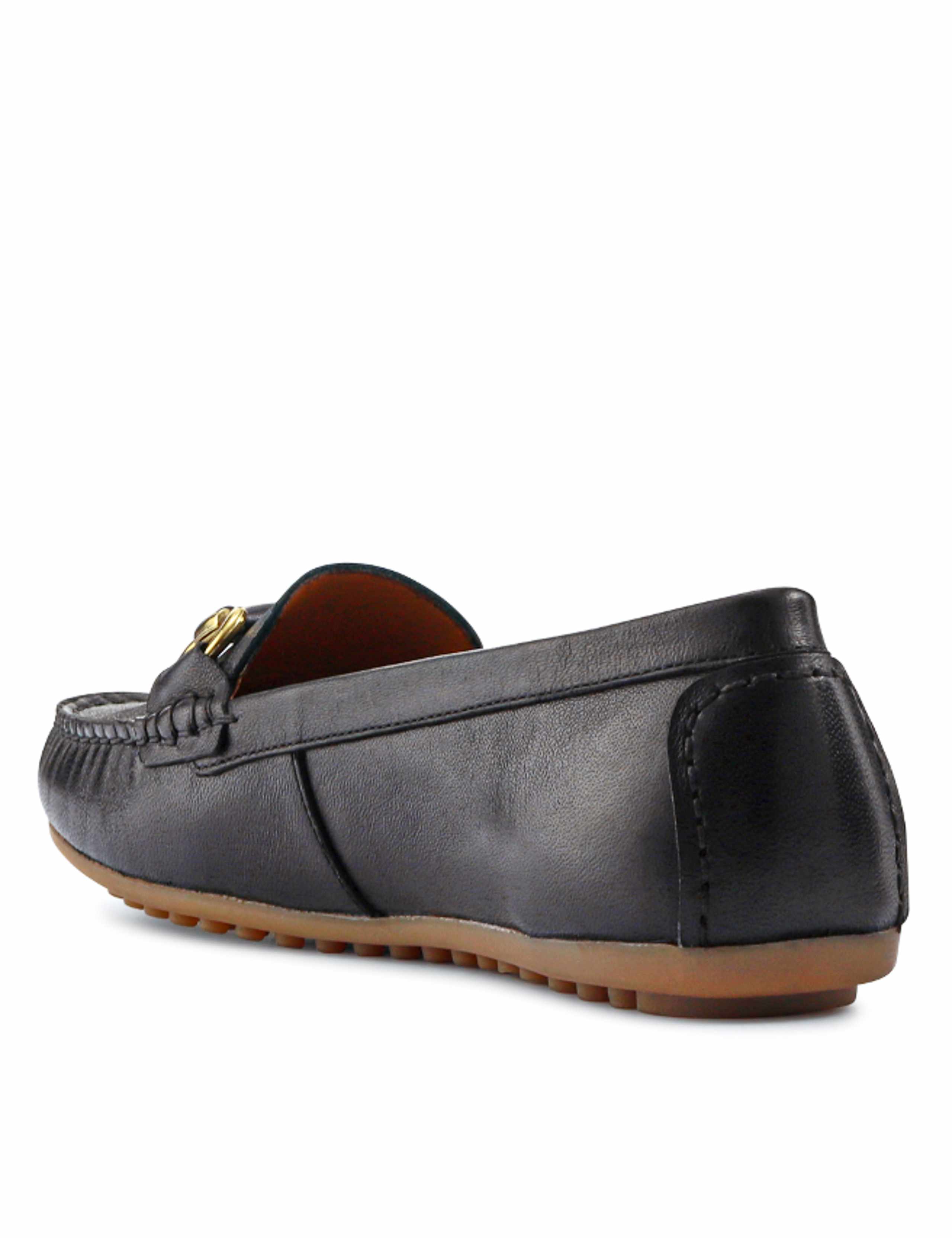 Leather Slip On Flat Loafers 6 of 7