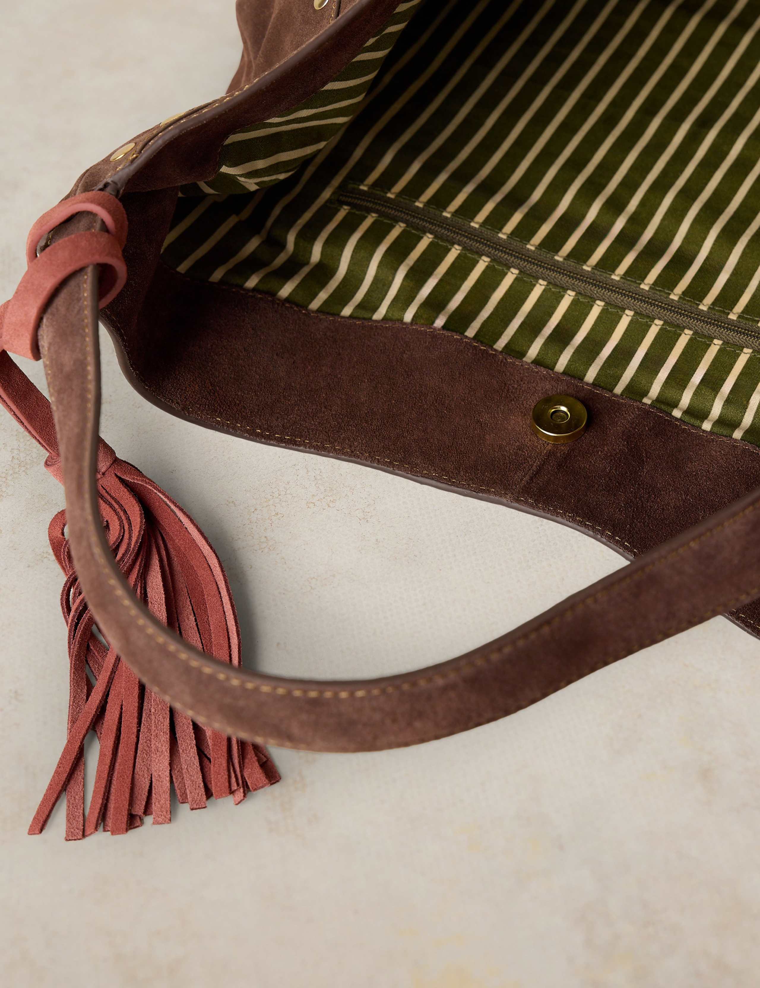 Suede Shoulder Bag 4 of 4