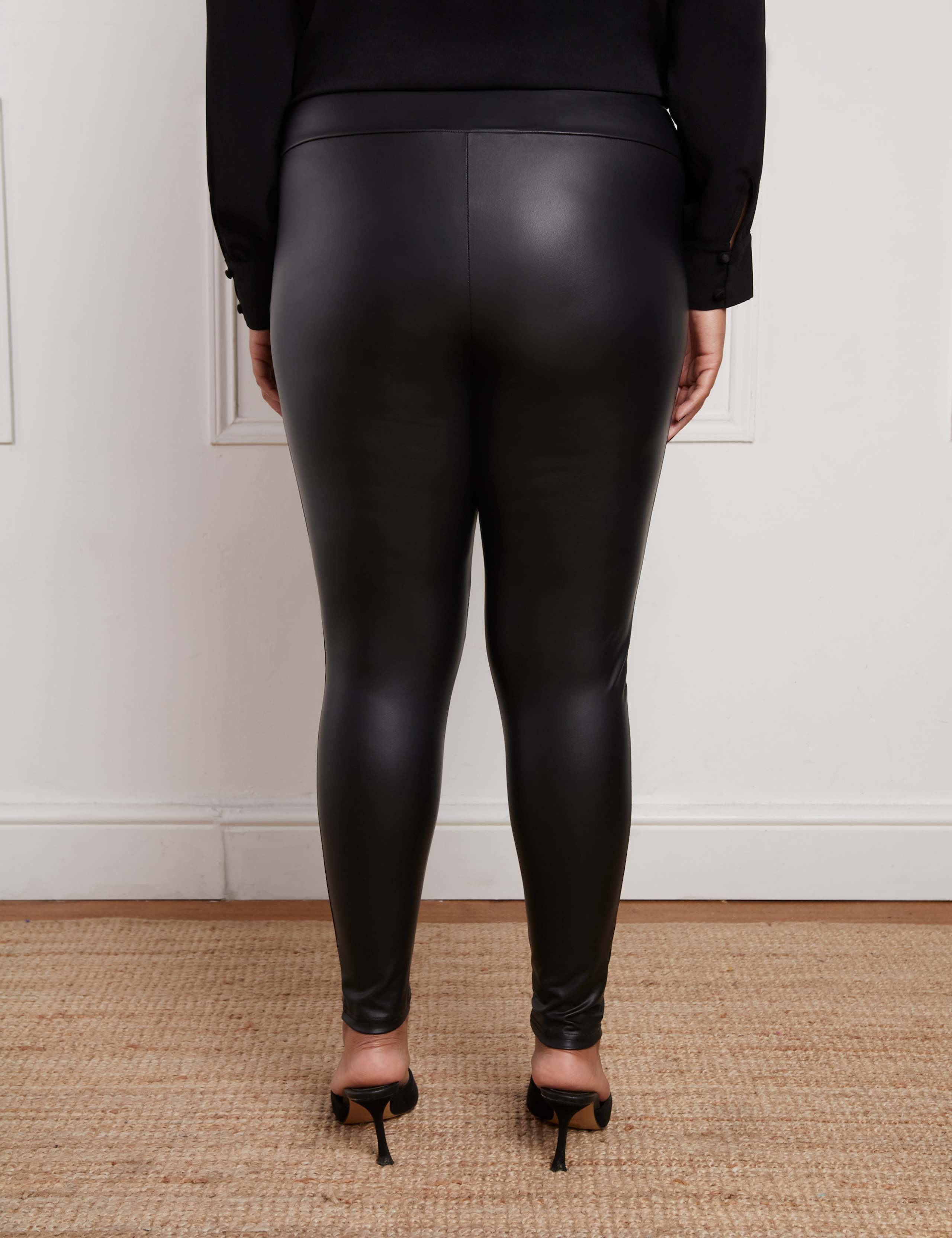 Faux Leather Leggings 2 of 3