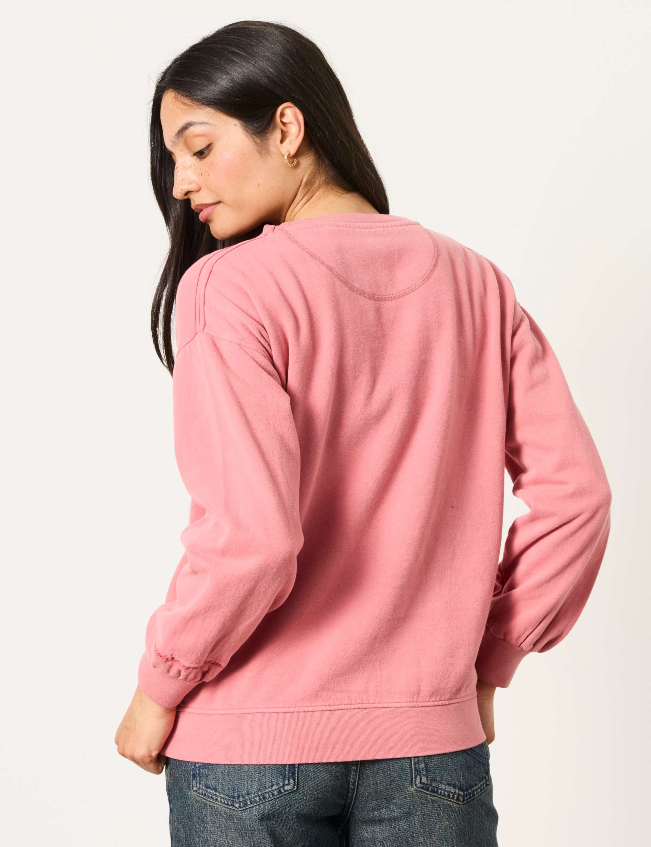 Pure Cotton Graphic Sweatshirt 4 of 6