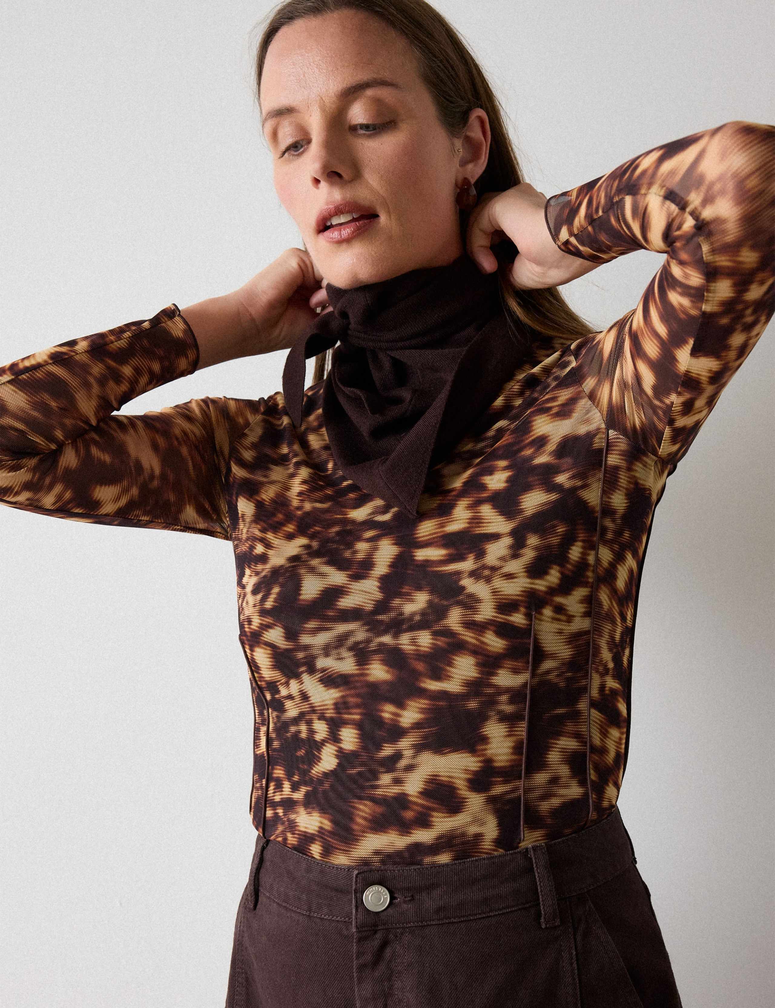 Animal Print Top 3 of 5