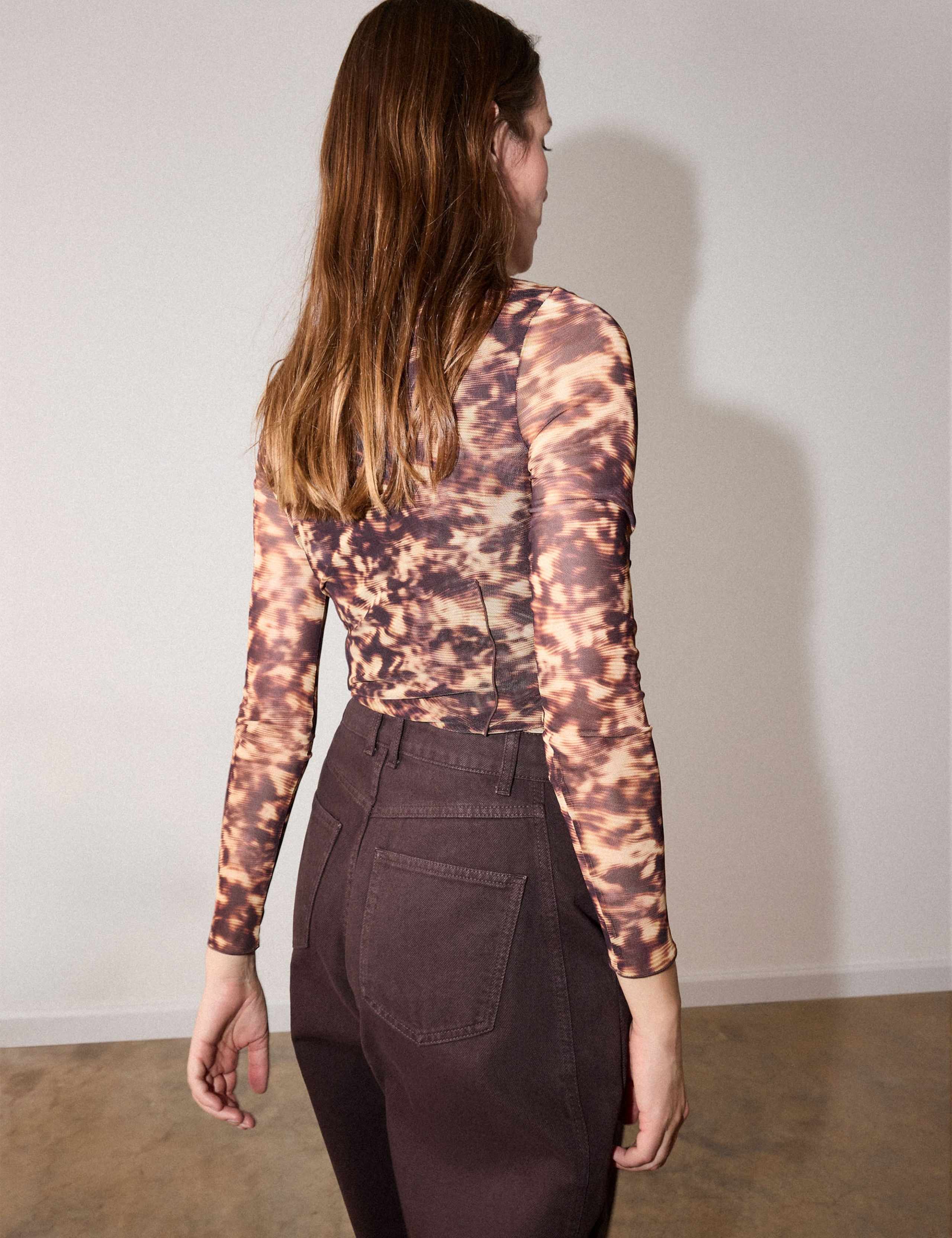Animal Print Top 4 of 5