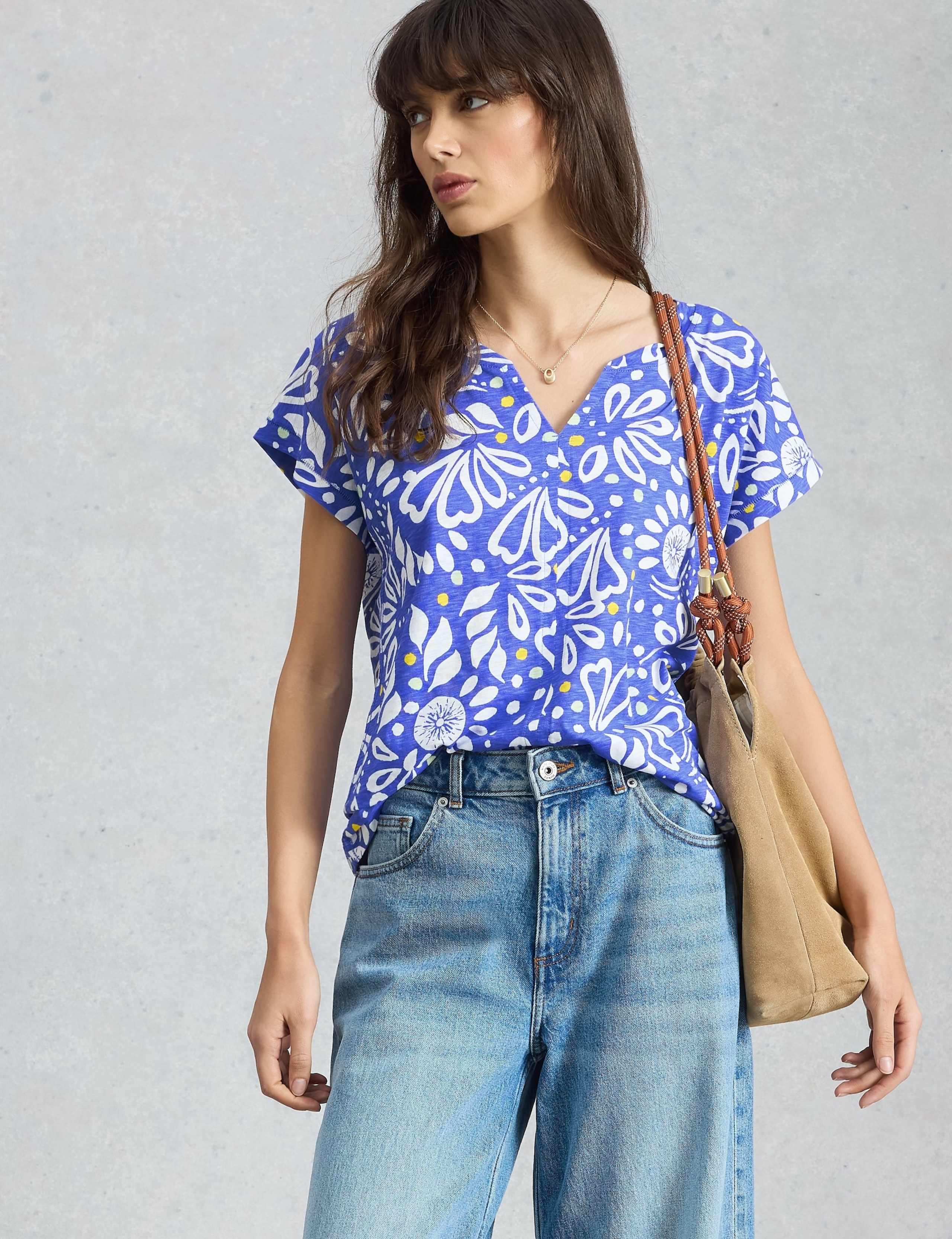 Pure Cotton Printed T-Shirt 1 of 6
