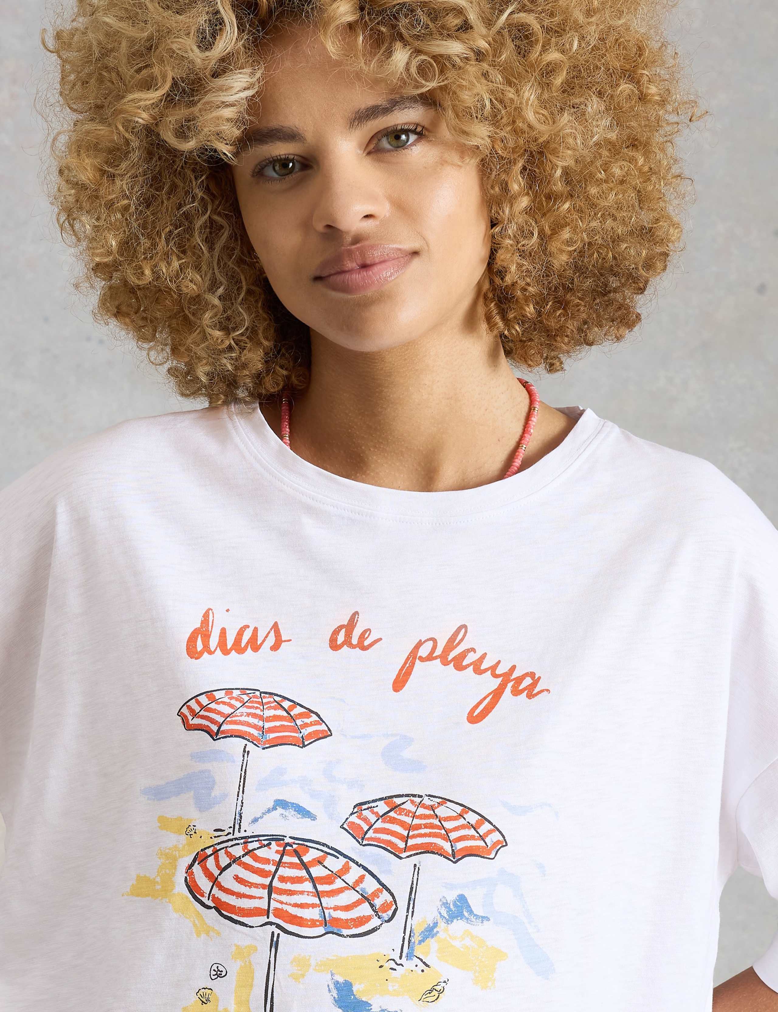Pure Cotton Beach T-Shirt 4 of 6