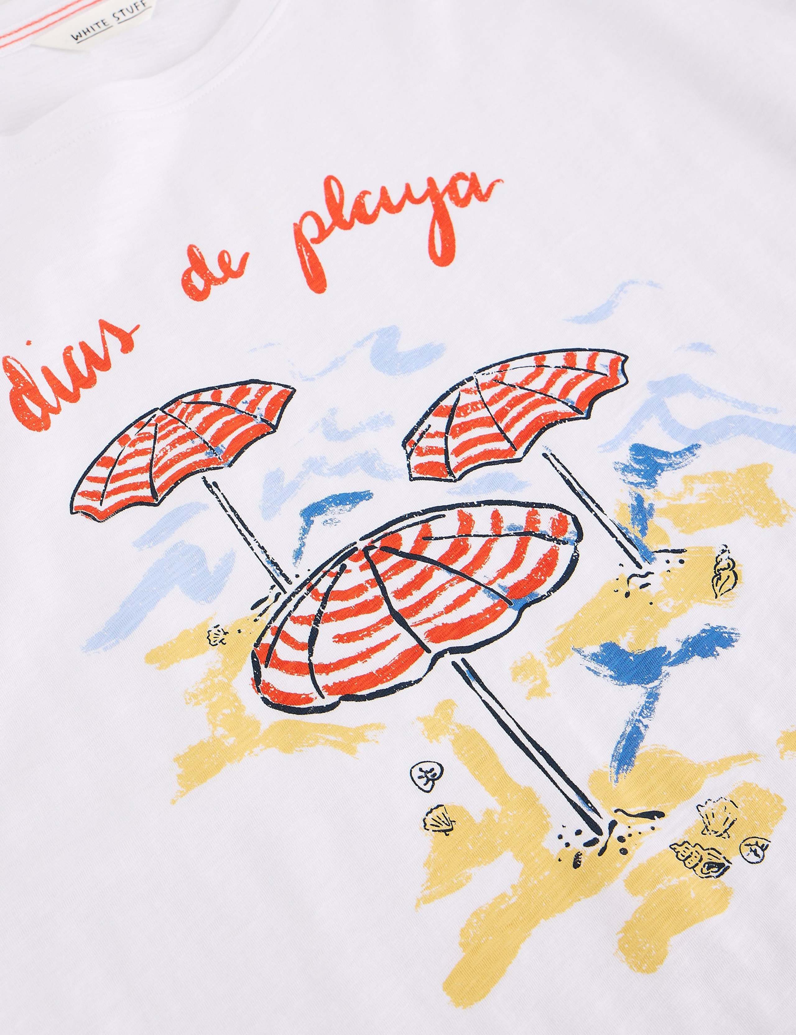 Pure Cotton Beach T-Shirt 5 of 6