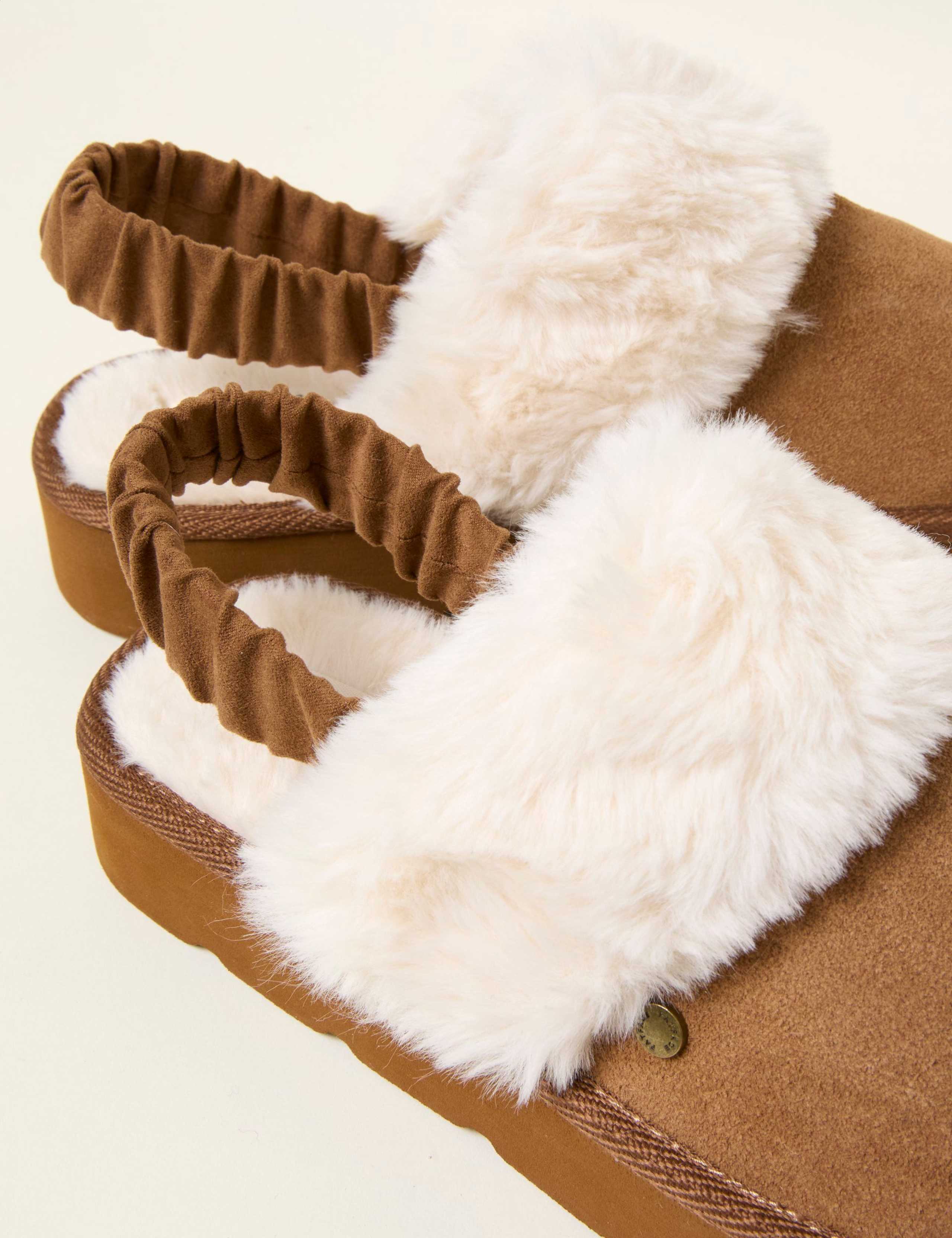 Suede Strappy Mules 3 of 3