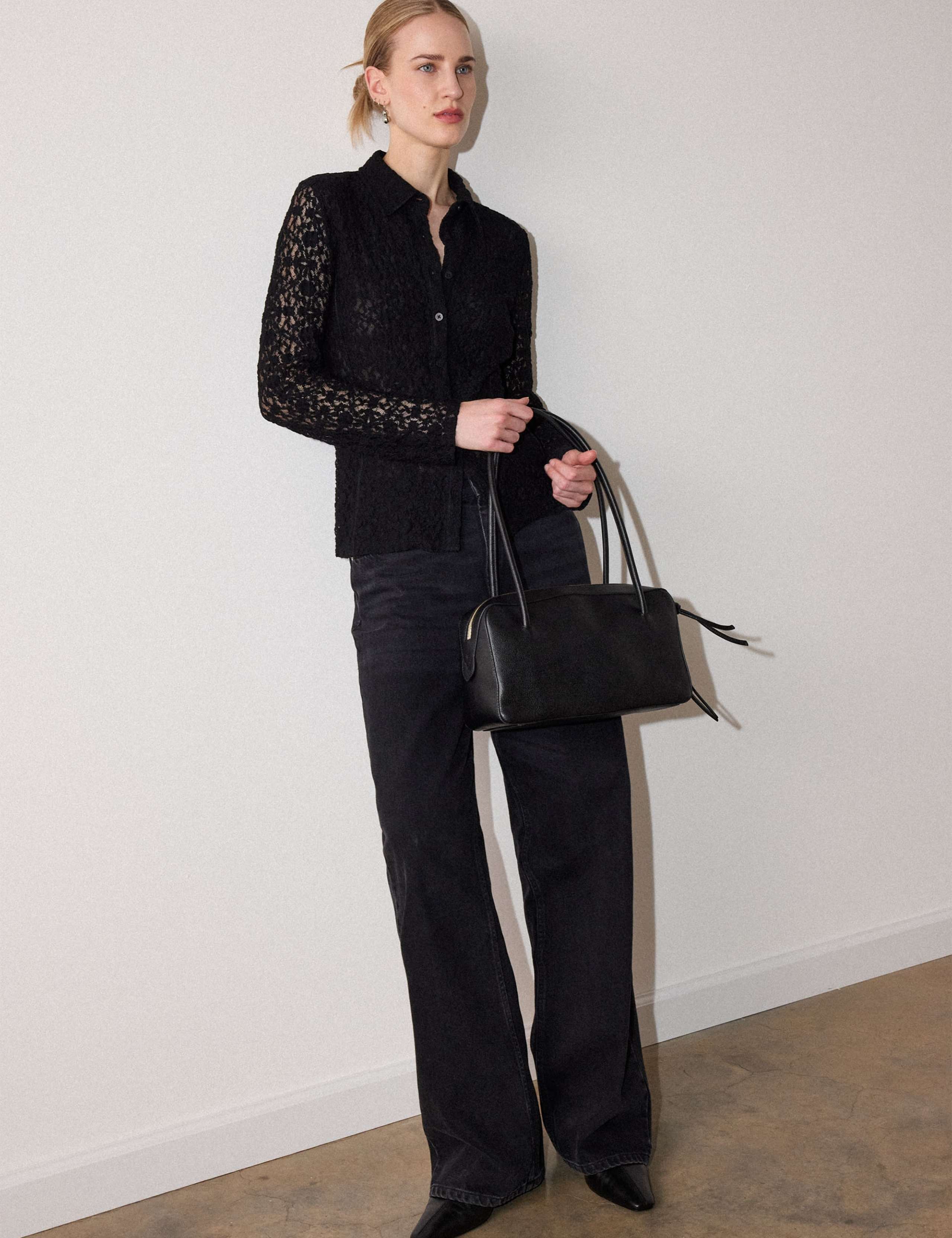 Lace Collared Shirt 3 of 5