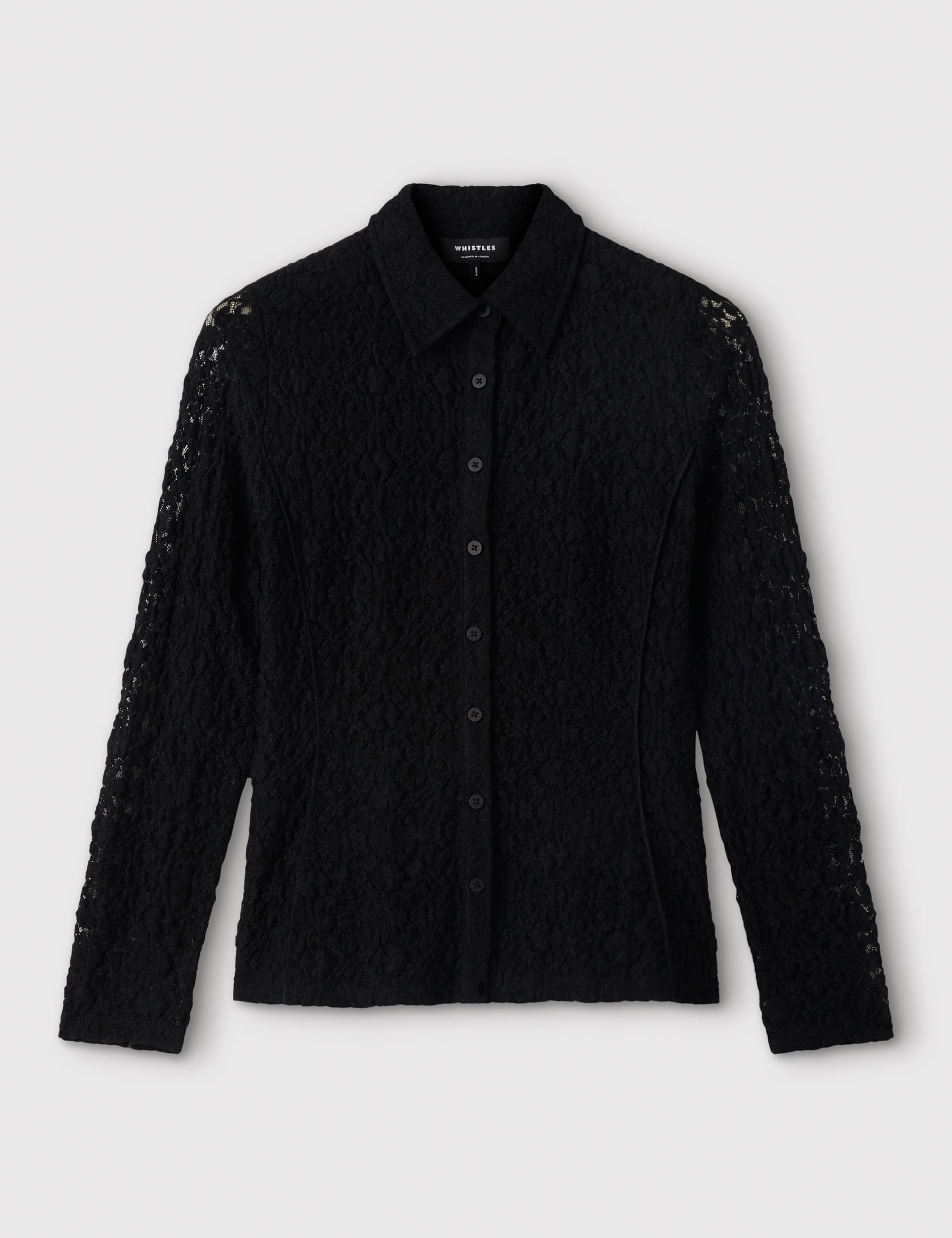 Lace Collared Shirt 2 of 5
