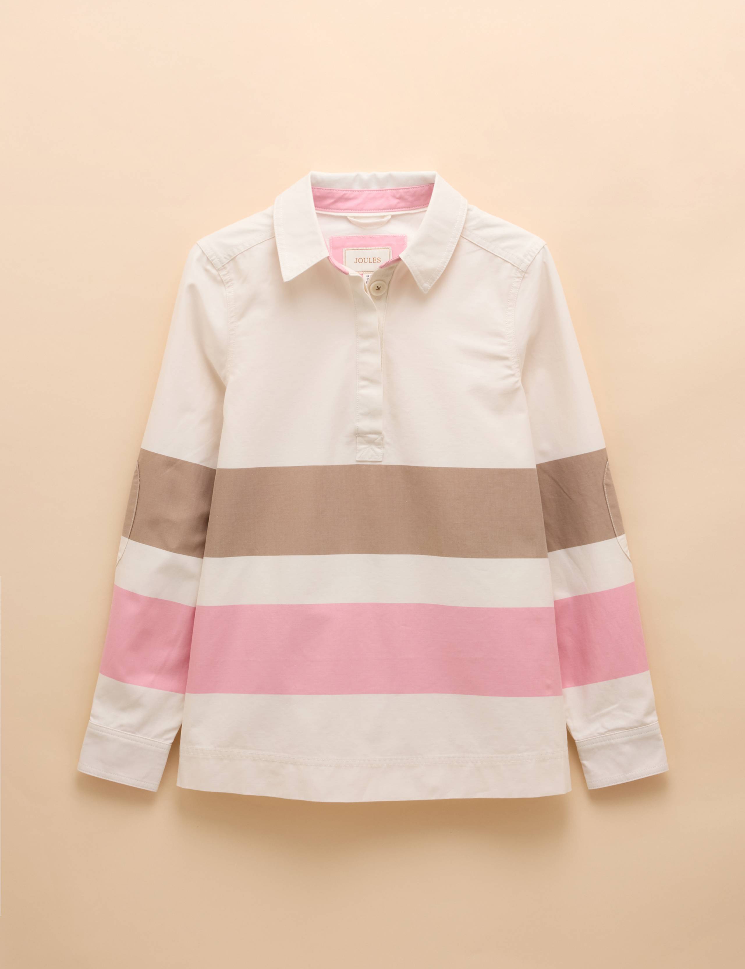 Pure Cotton Colour Block Collared Shirt 2 of 8