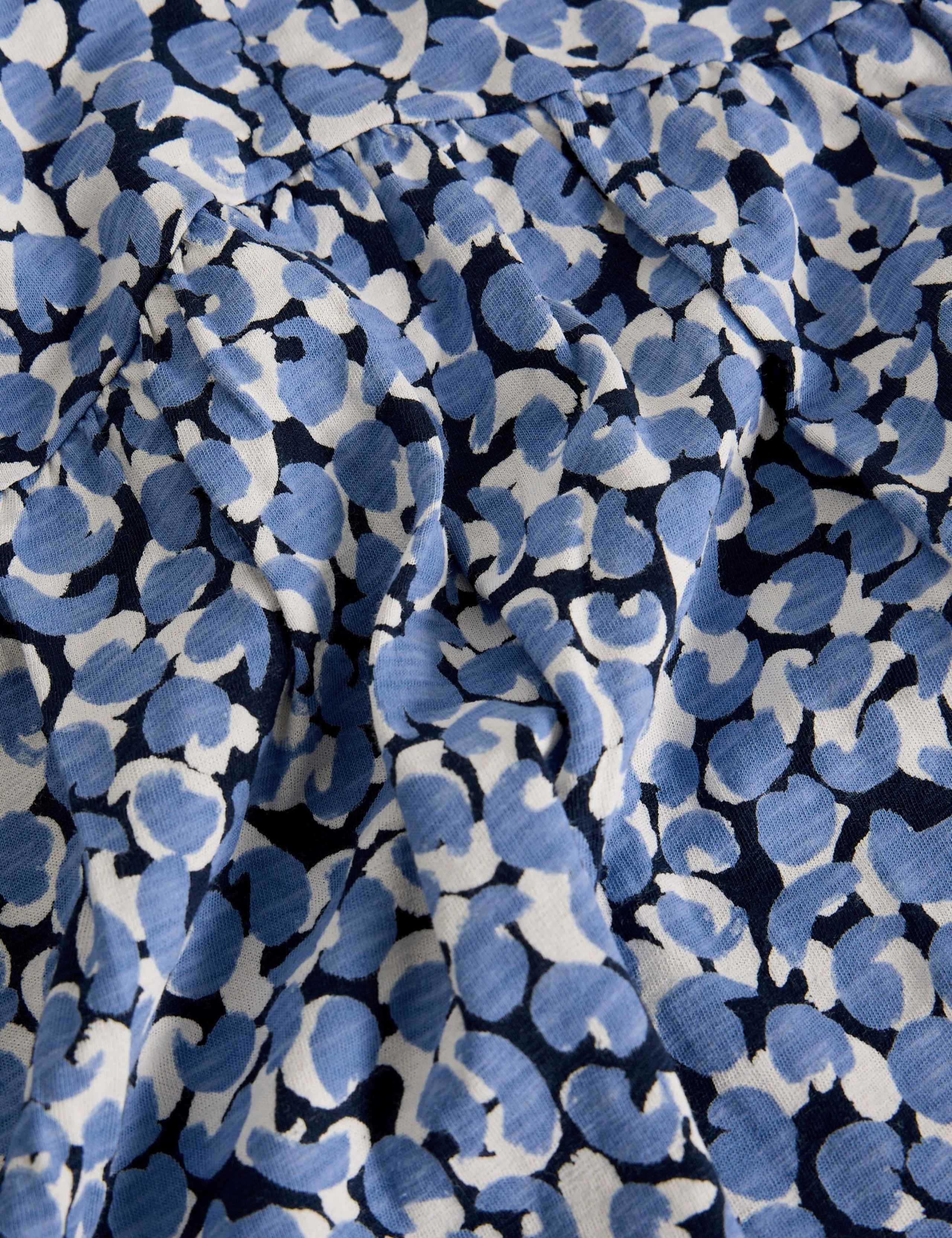 Pure Cotton Printed V-Neck Tunic 3 of 6