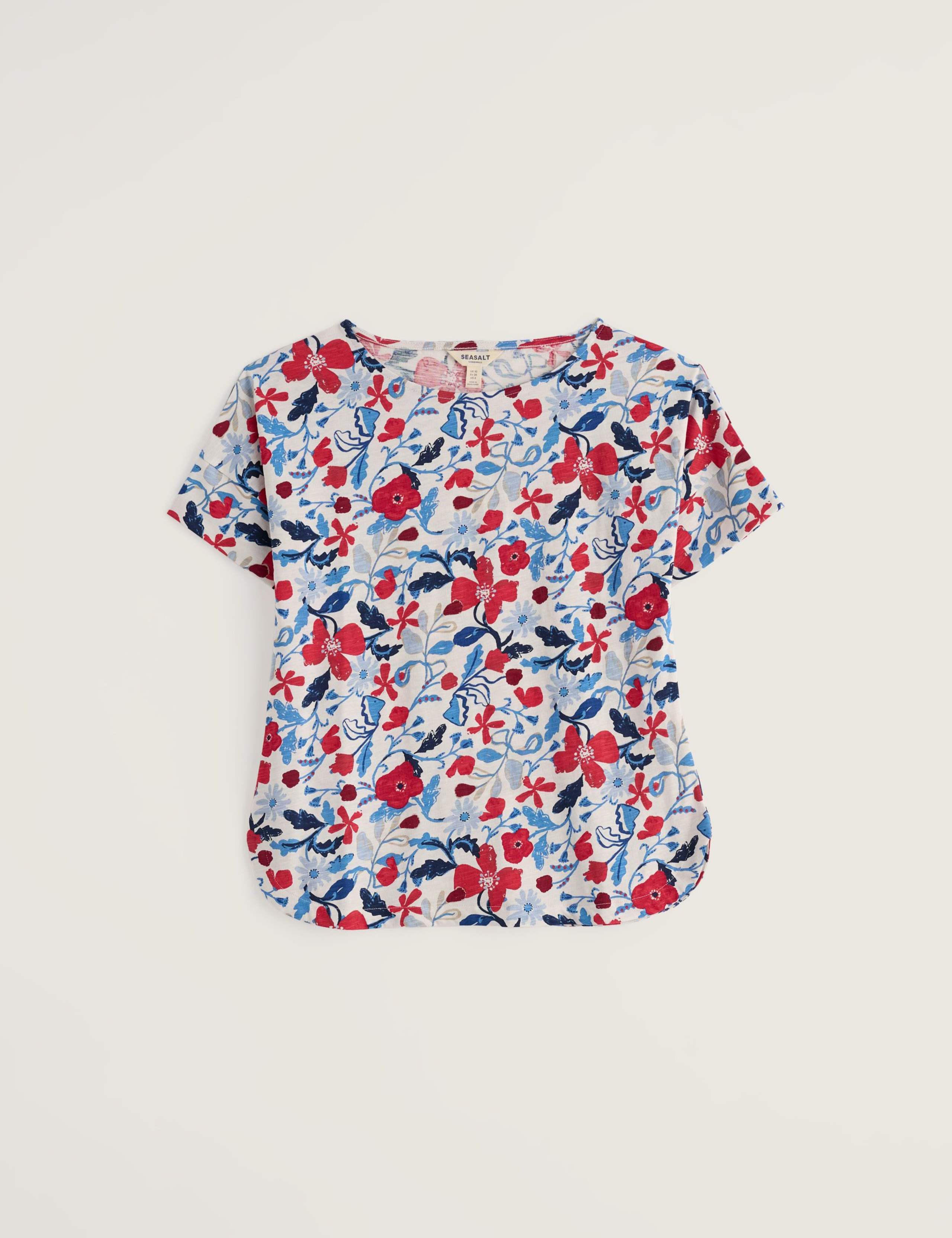 Pure Cotton Floral T-Shirt 2 of 5