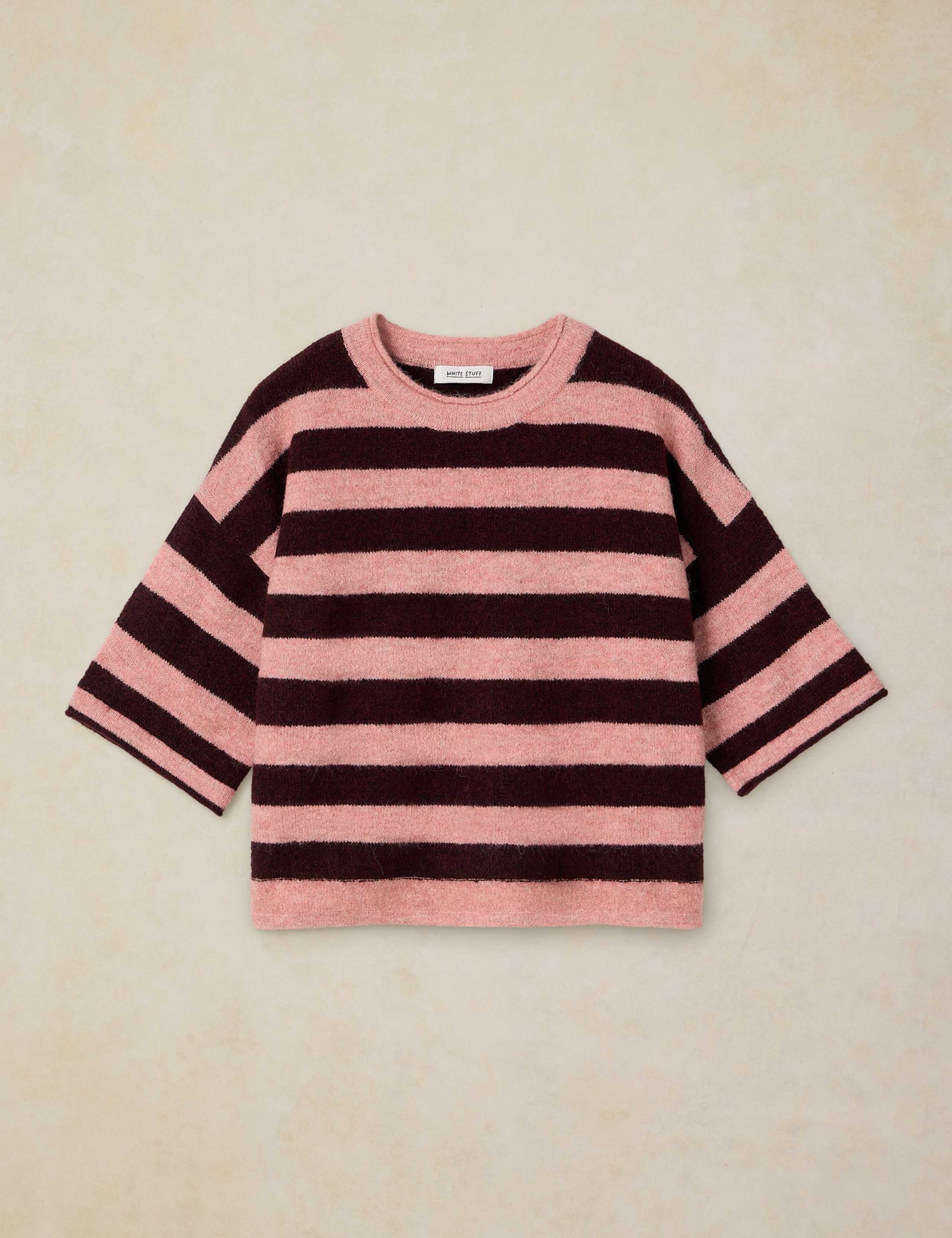 Kate Striped Knitted T-Shirt 2 of 6