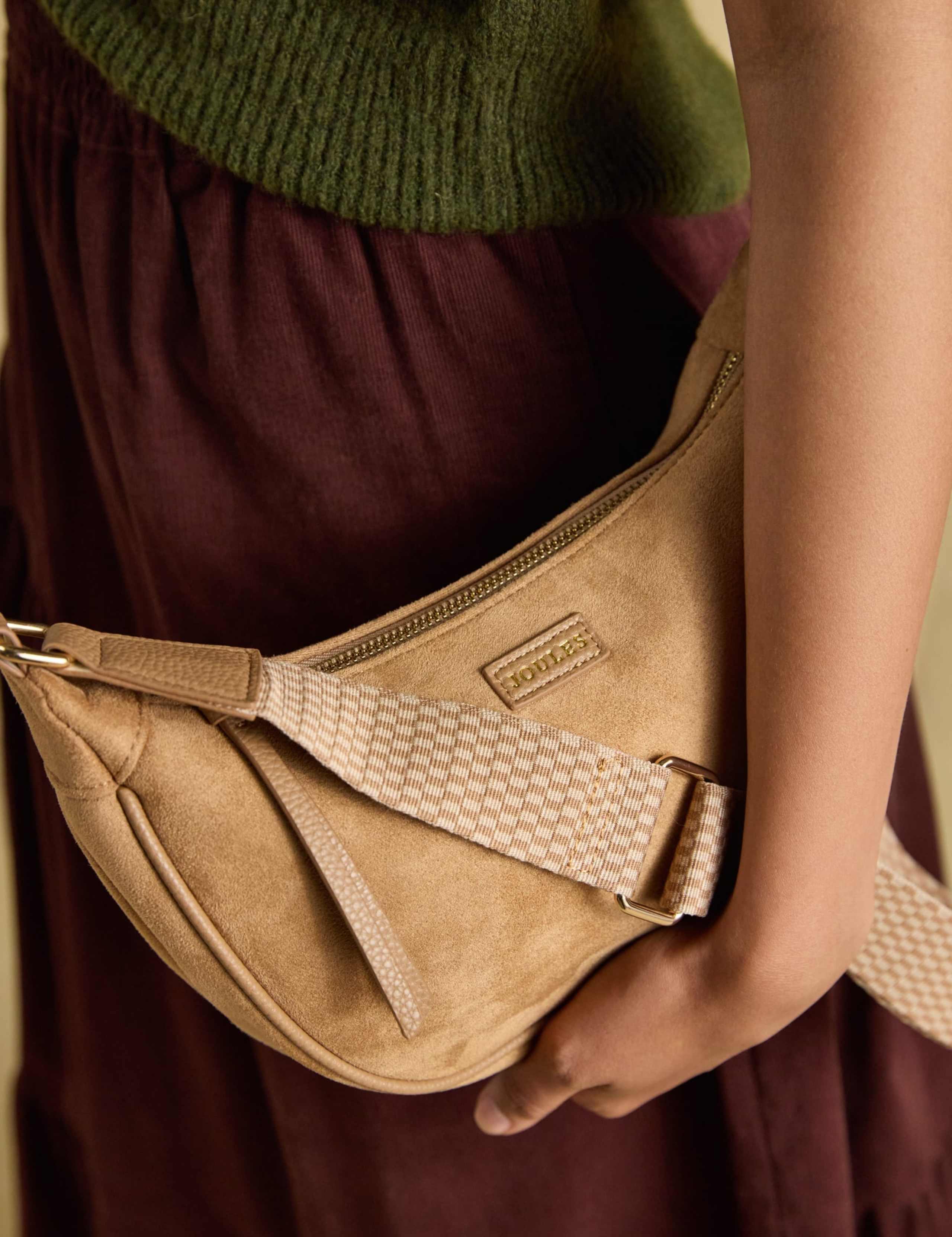 Half Moon Adjustable Strap Cross Body Bag 6 of 10