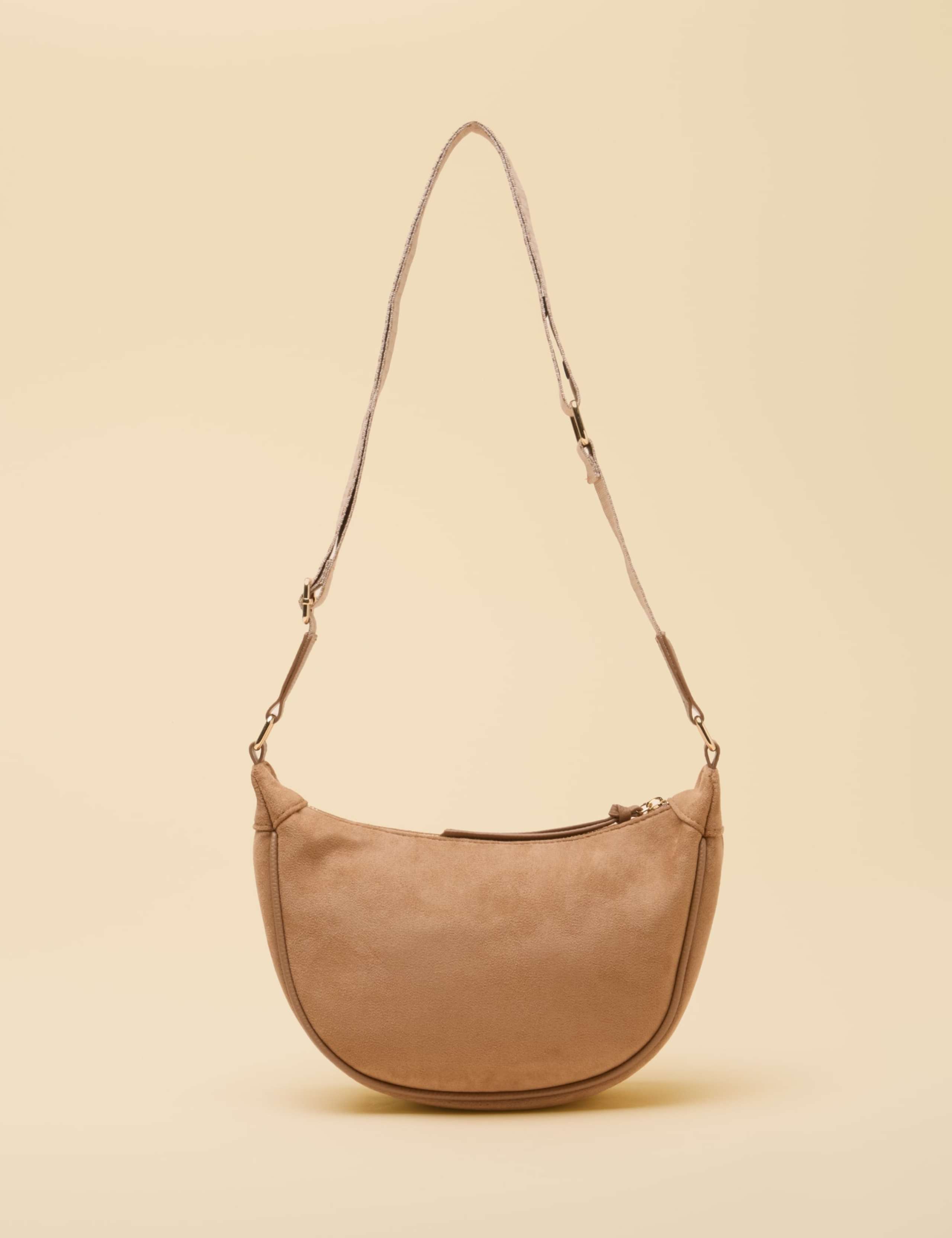 Half Moon Adjustable Strap Cross Body Bag 9 of 10