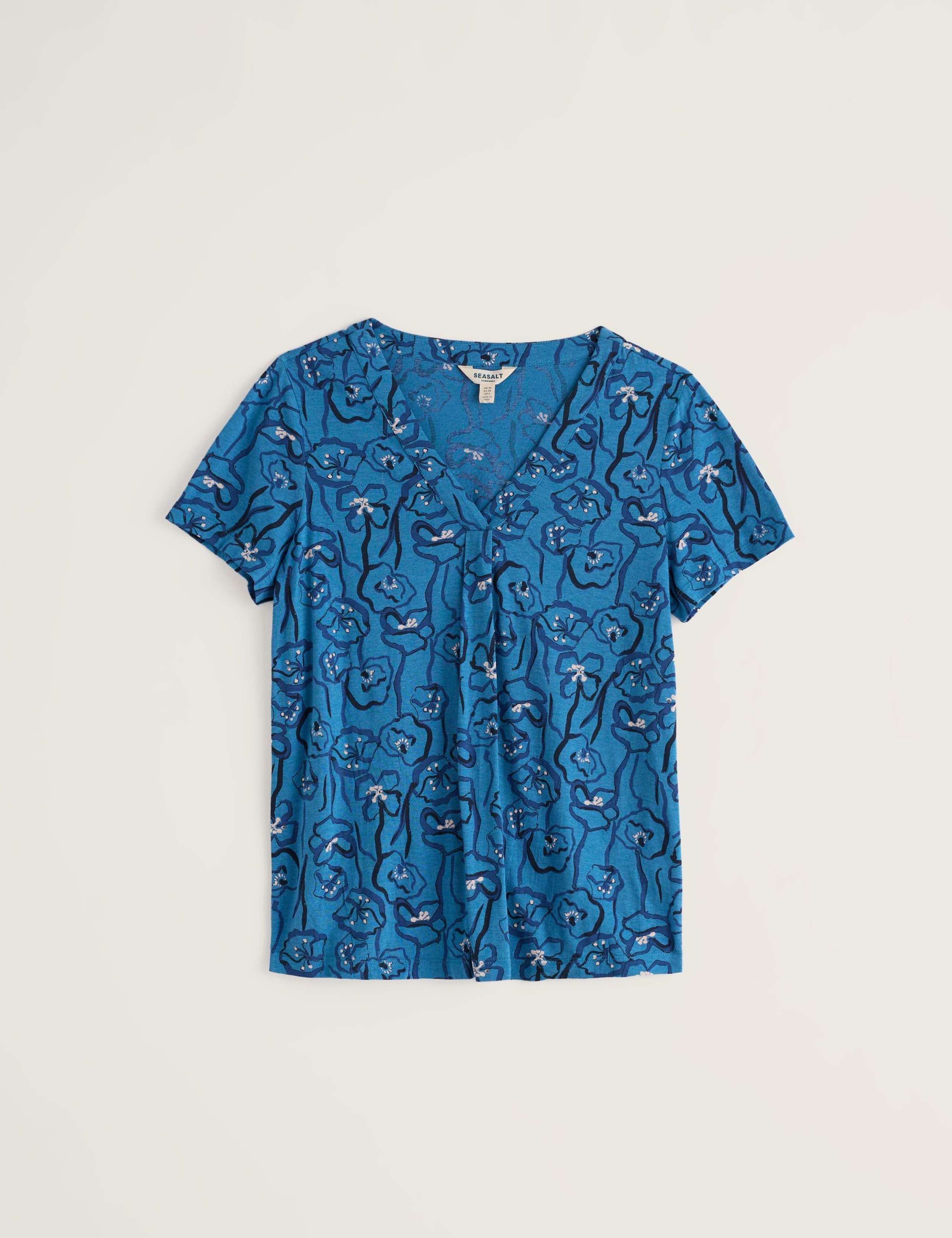 Cotton Modal Blend Floral Top 2 of 5