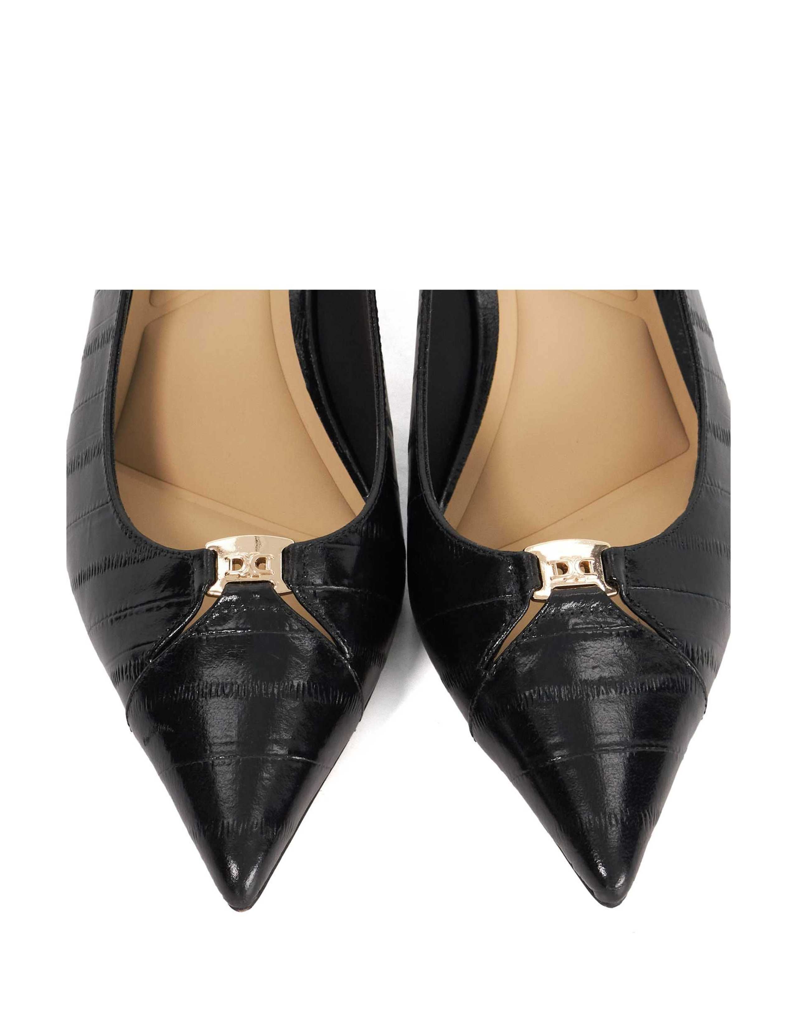 Leather Stiletto Heel Slingback Shoes 6 of 6