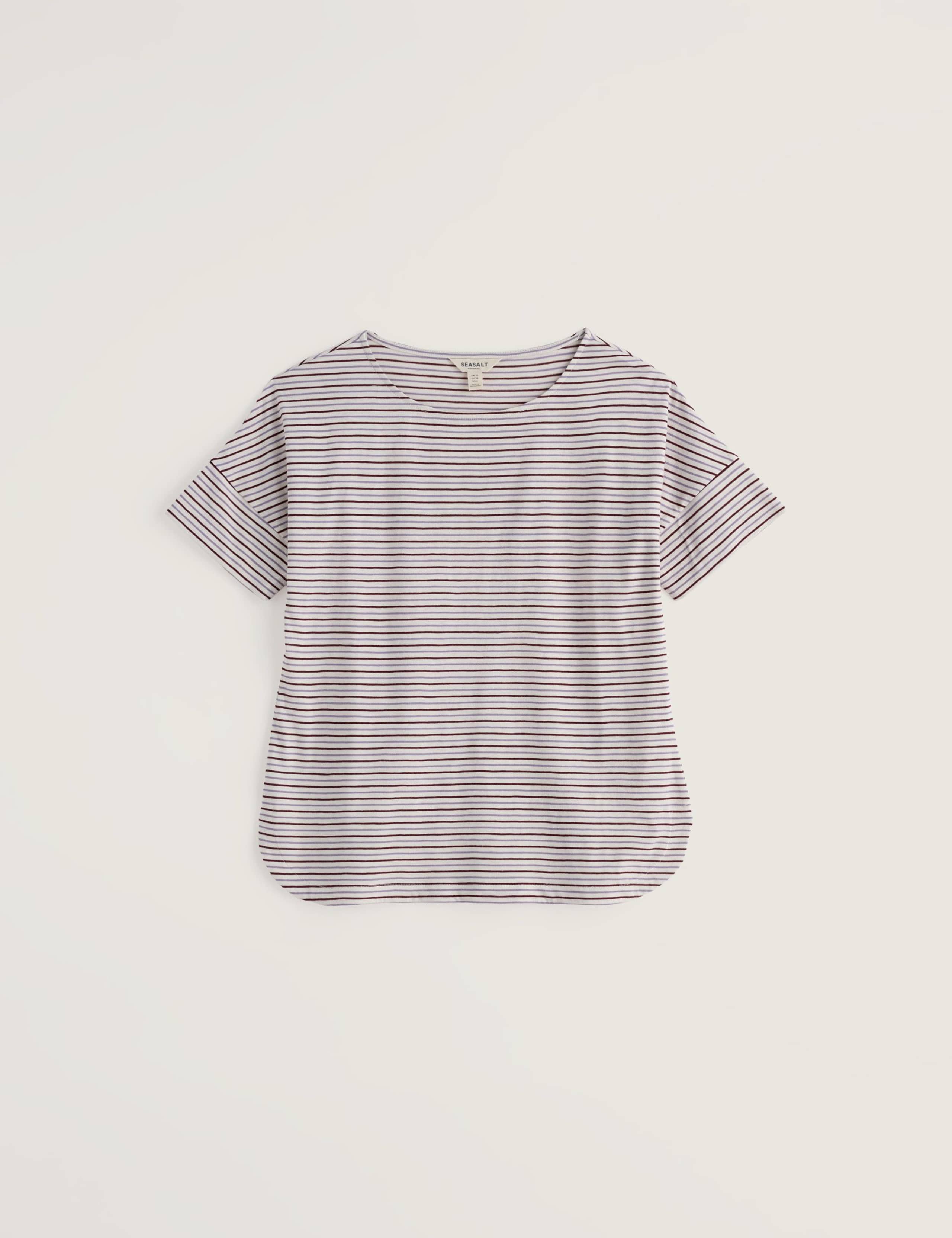 Pure Cotton Striped T-Shirt 2 of 5