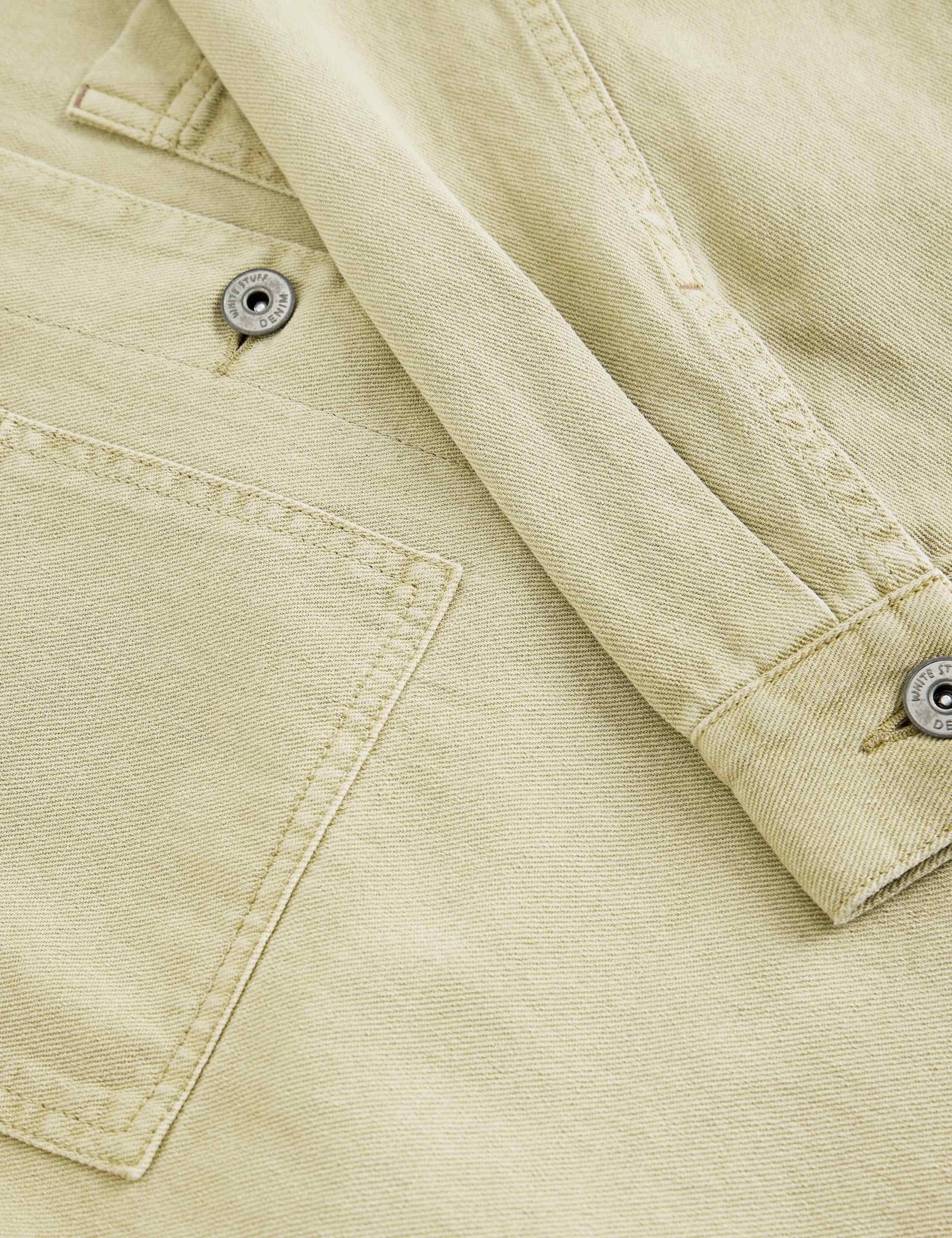 Pure Cotton Collared Shacket 6 of 6