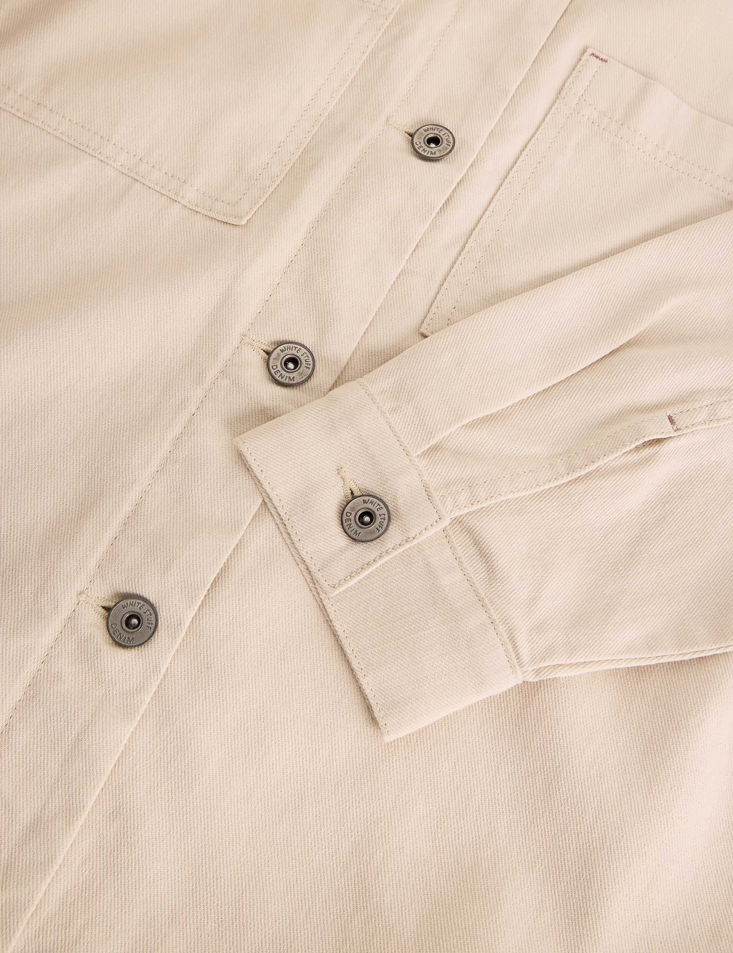 Pure Cotton Collared Shacket 6 of 6