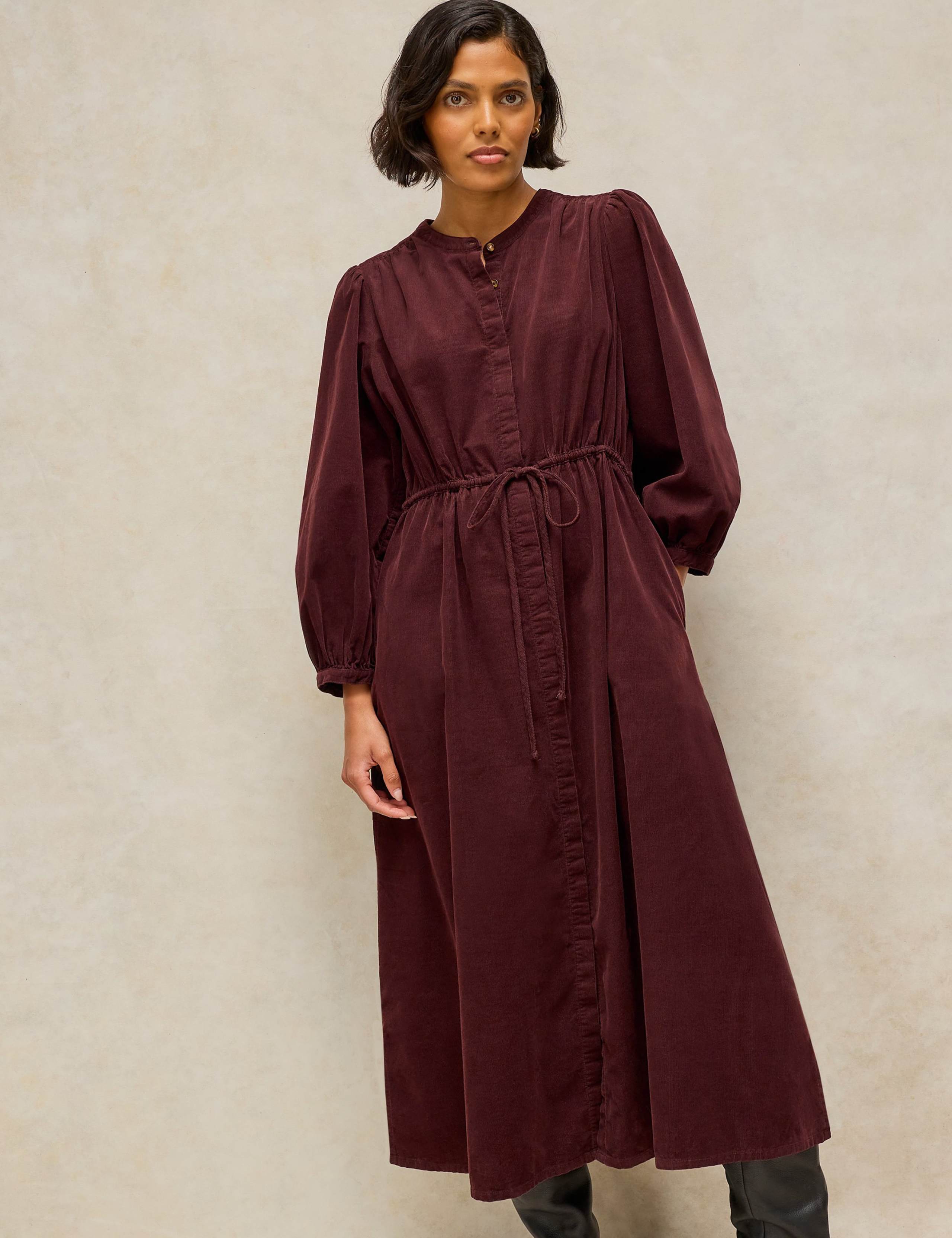 Cord Midi Dress 4 of 6