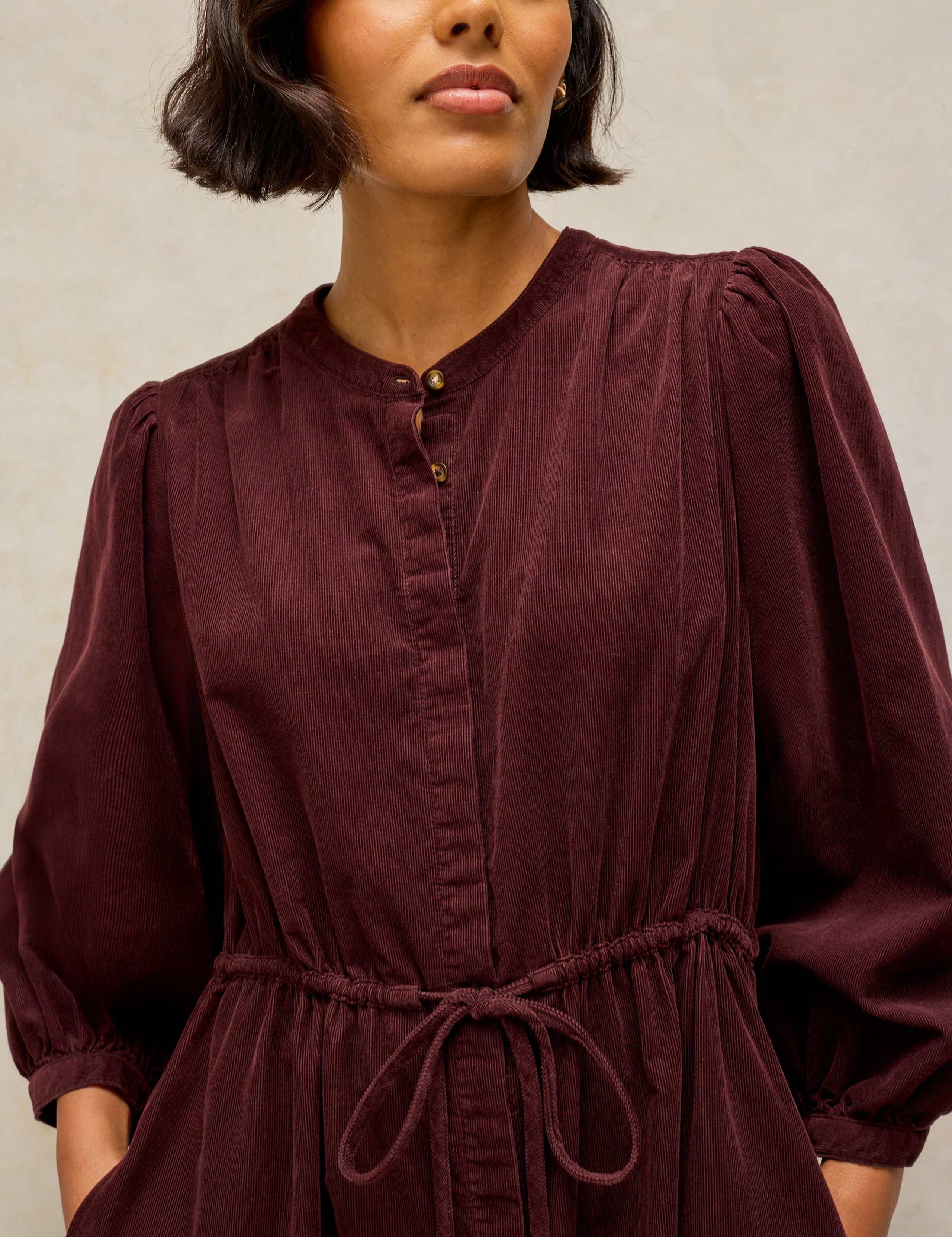 Cord Midi Dress 5 of 6