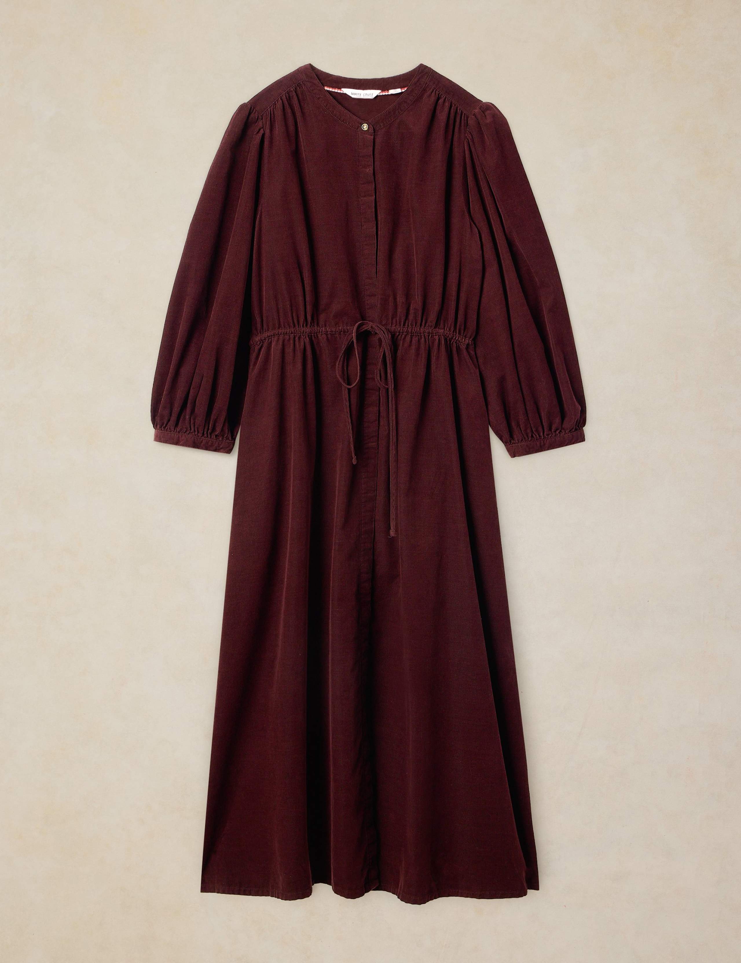 Cord Midi Dress 2 of 6