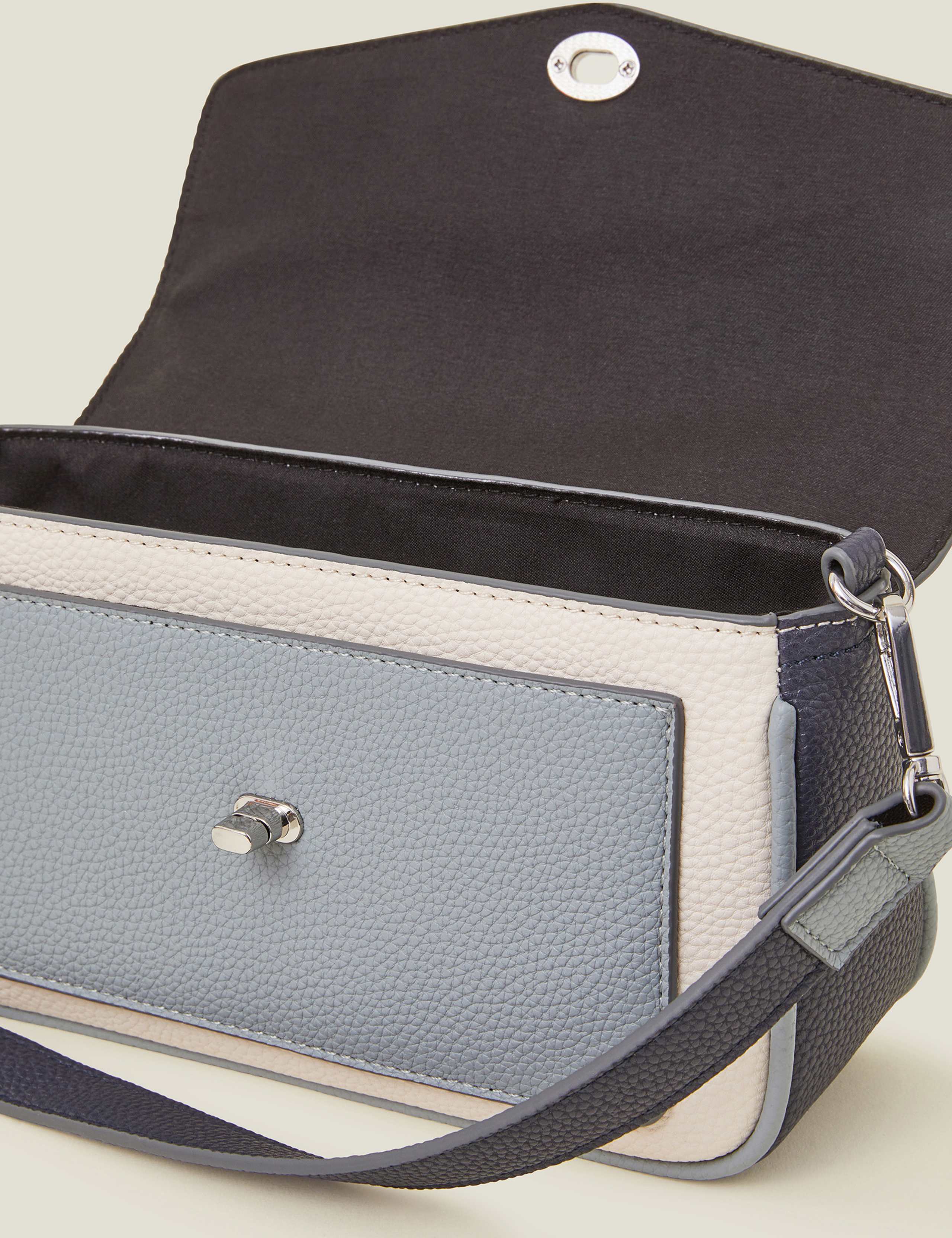 Faux Leather Cross Body Bag 3 of 4