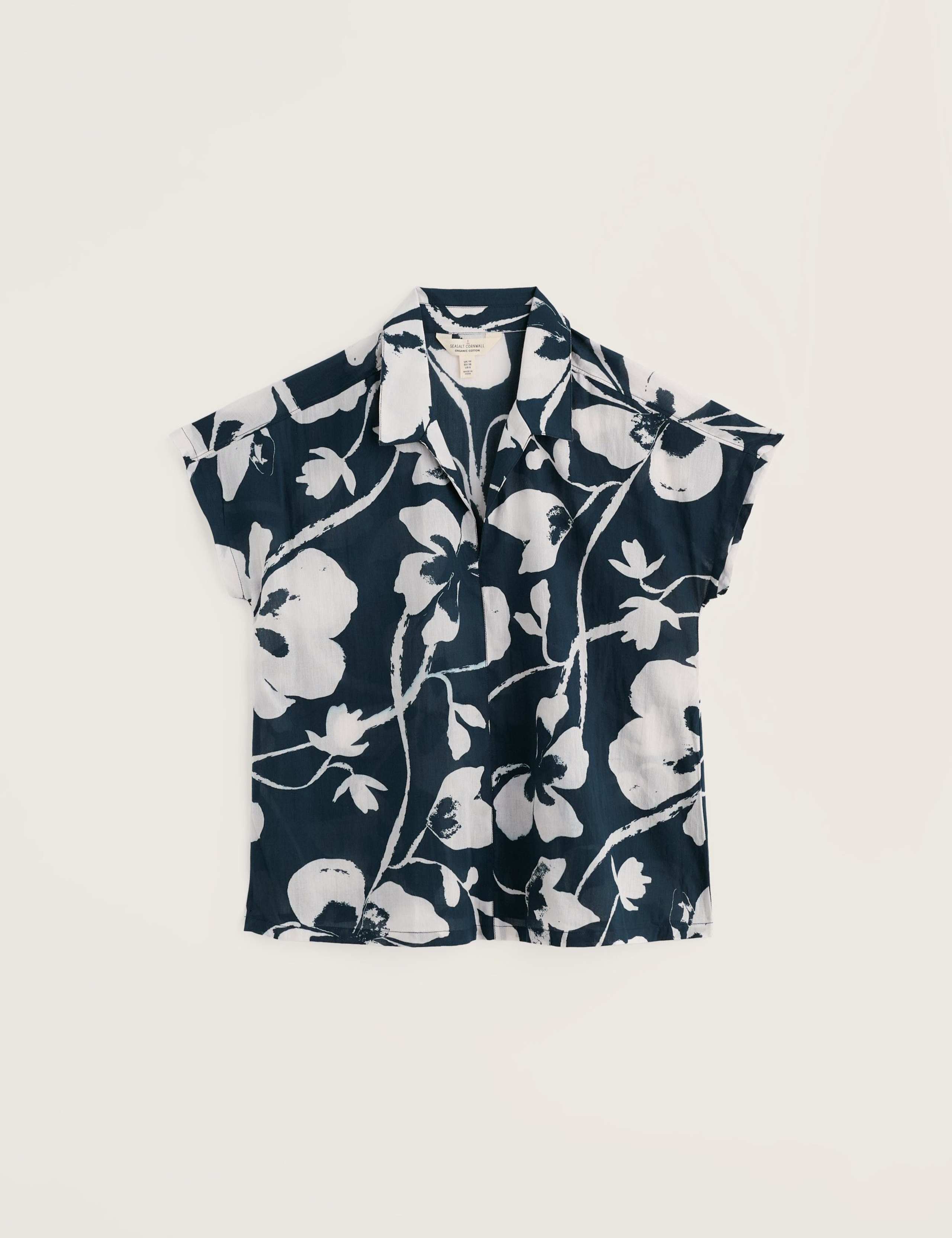 Pure Cotton Floral Popover Top 2 of 5