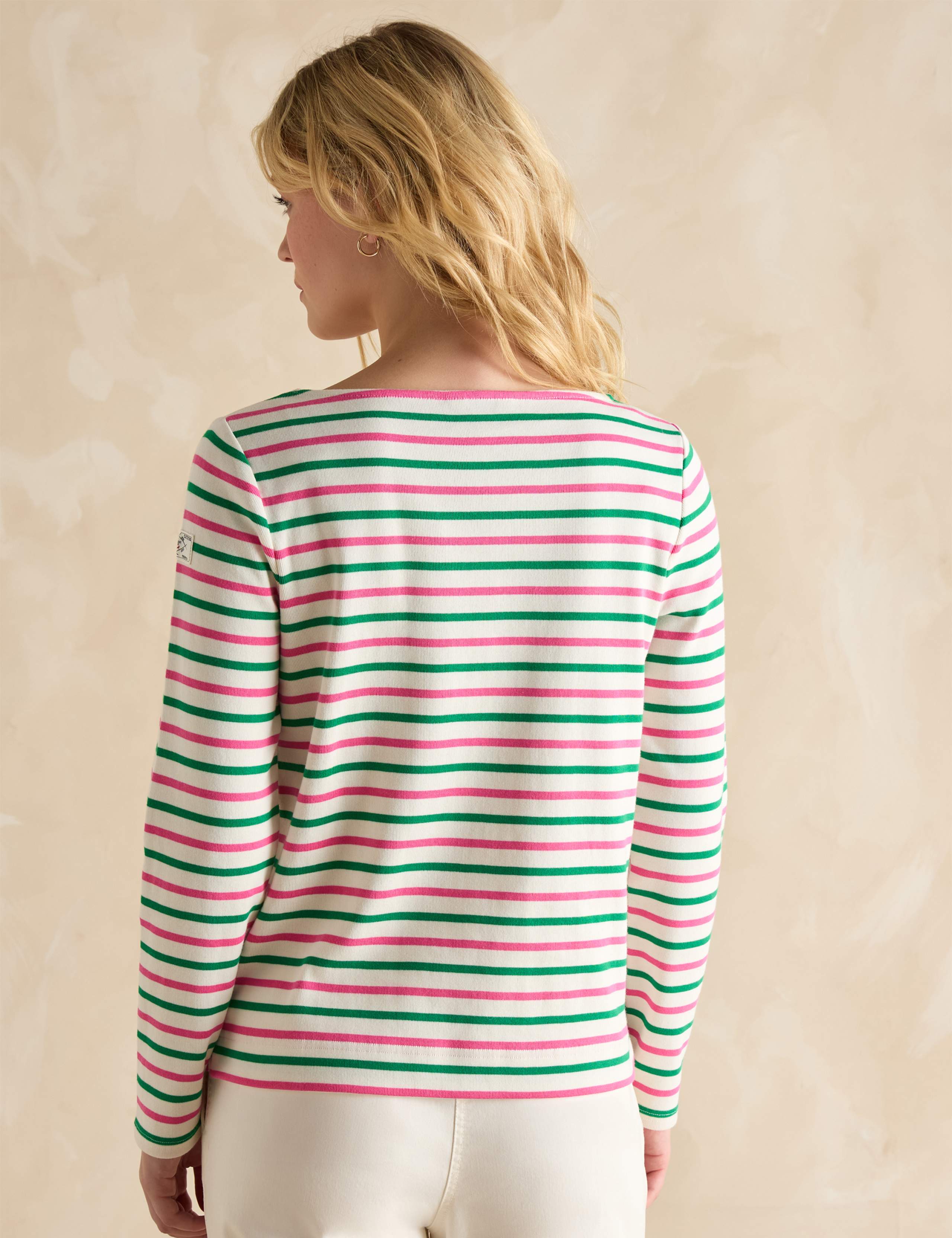 Pure Cotton Striped Top 3 of 3