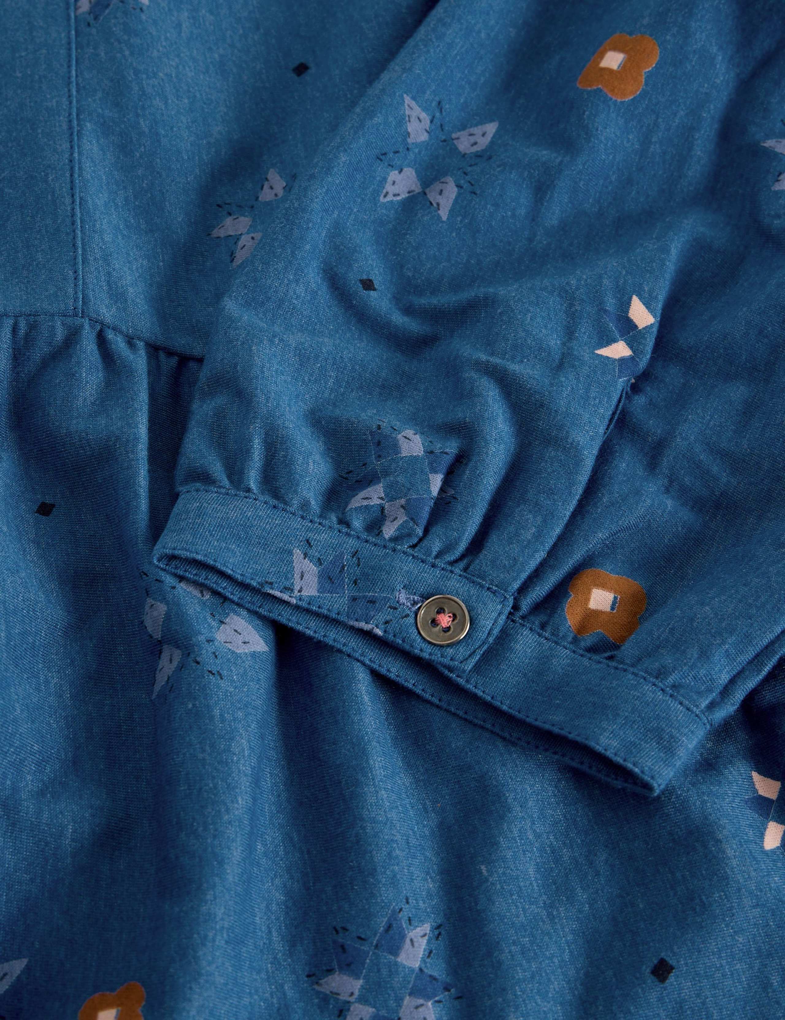 Pure Cotton Floral Tunic 6 of 6