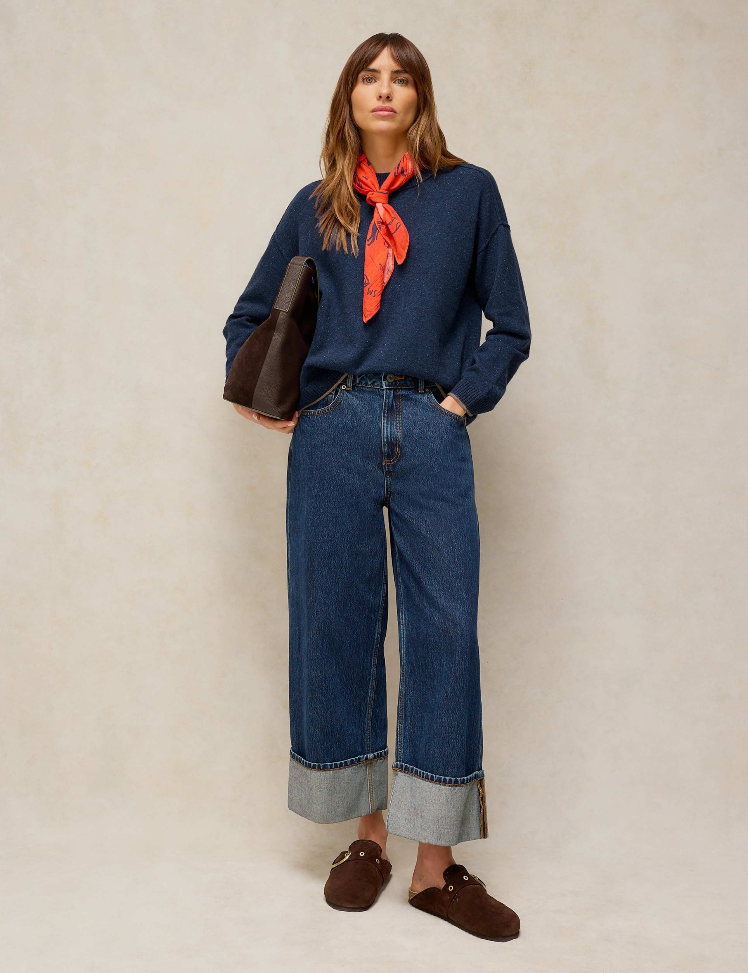 Pure Cashmere Printed Jumper 1 of 6