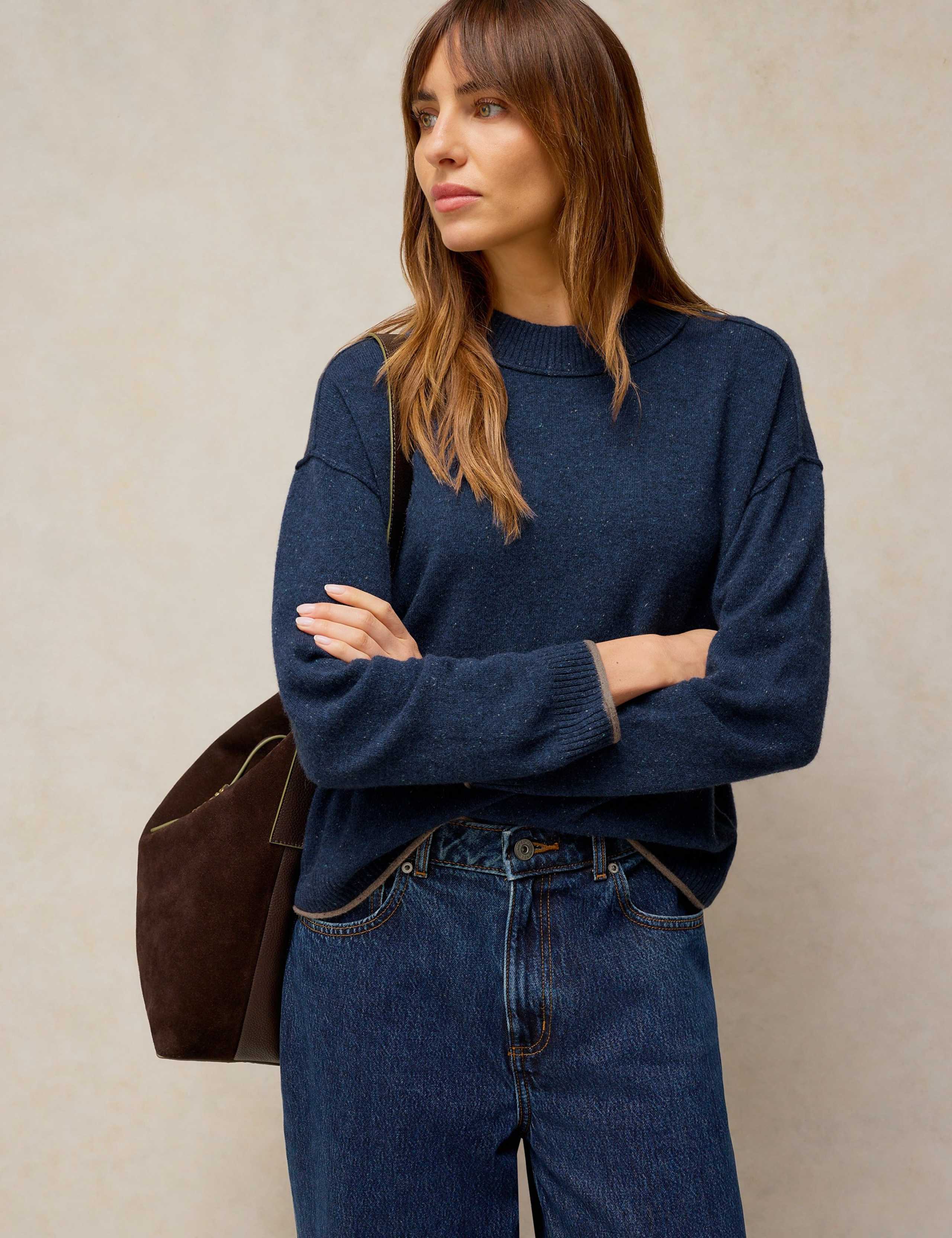 Pure Cashmere Printed Jumper 4 of 6