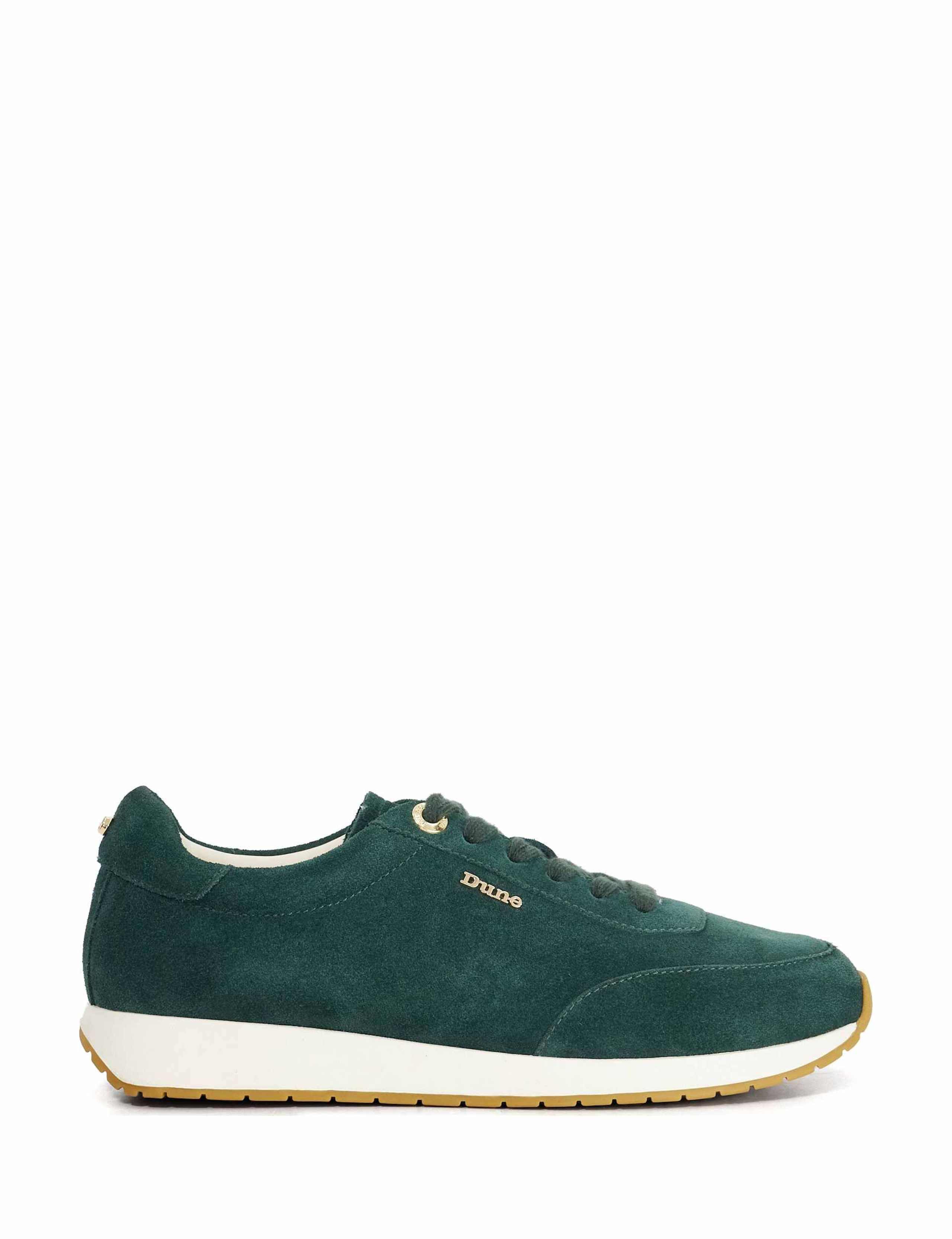 Suede Lace Up Trainers 2 of 6
