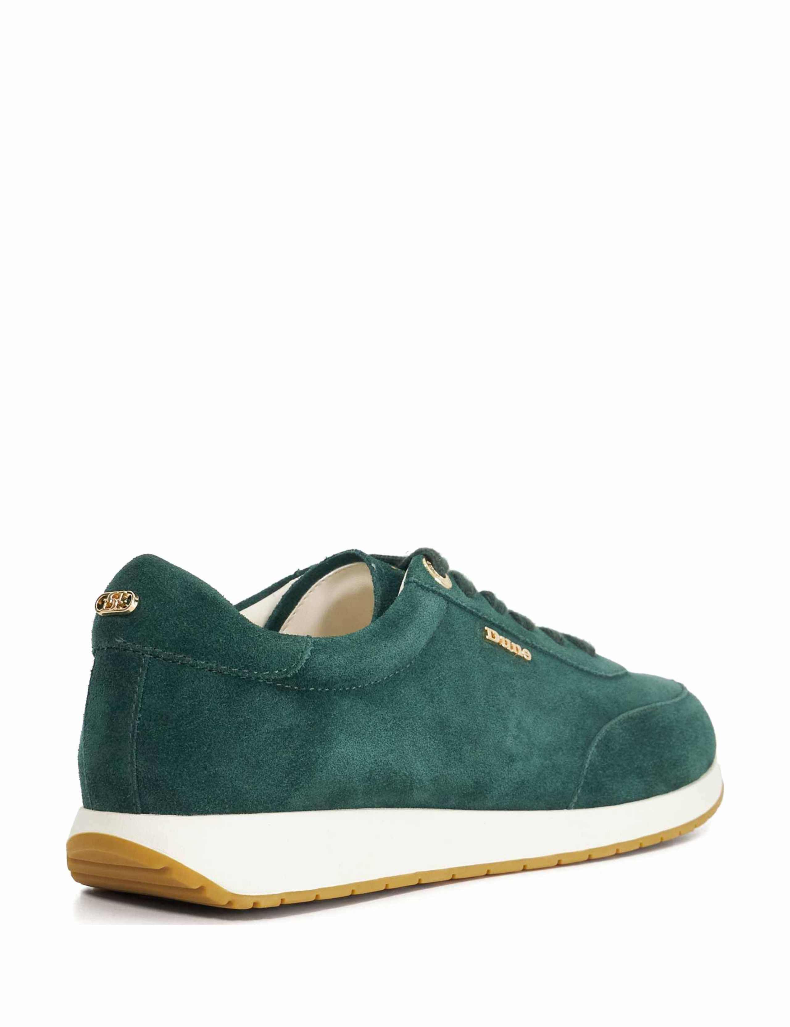 Suede Lace Up Trainers 3 of 6