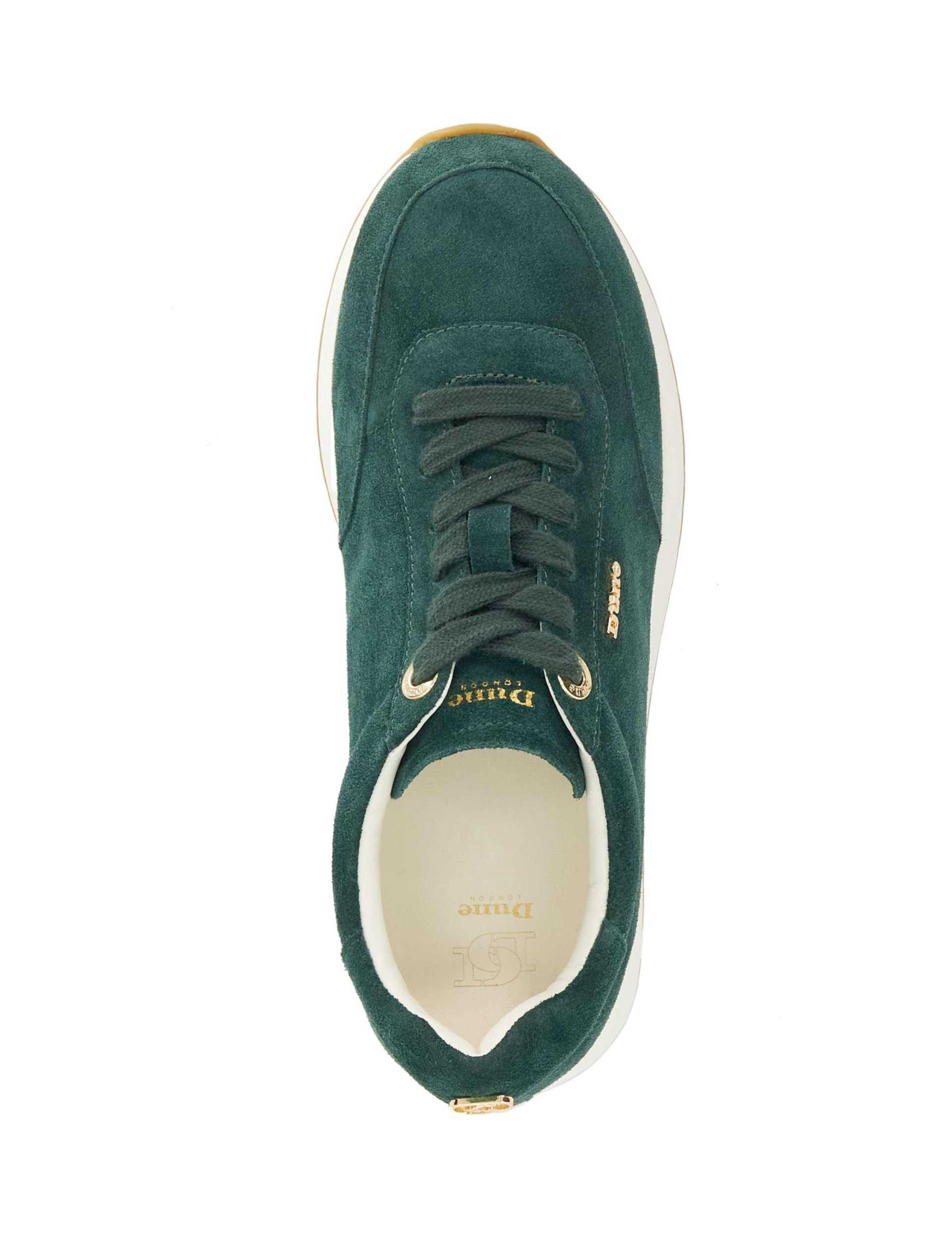 Suede Lace Up Trainers 4 of 6