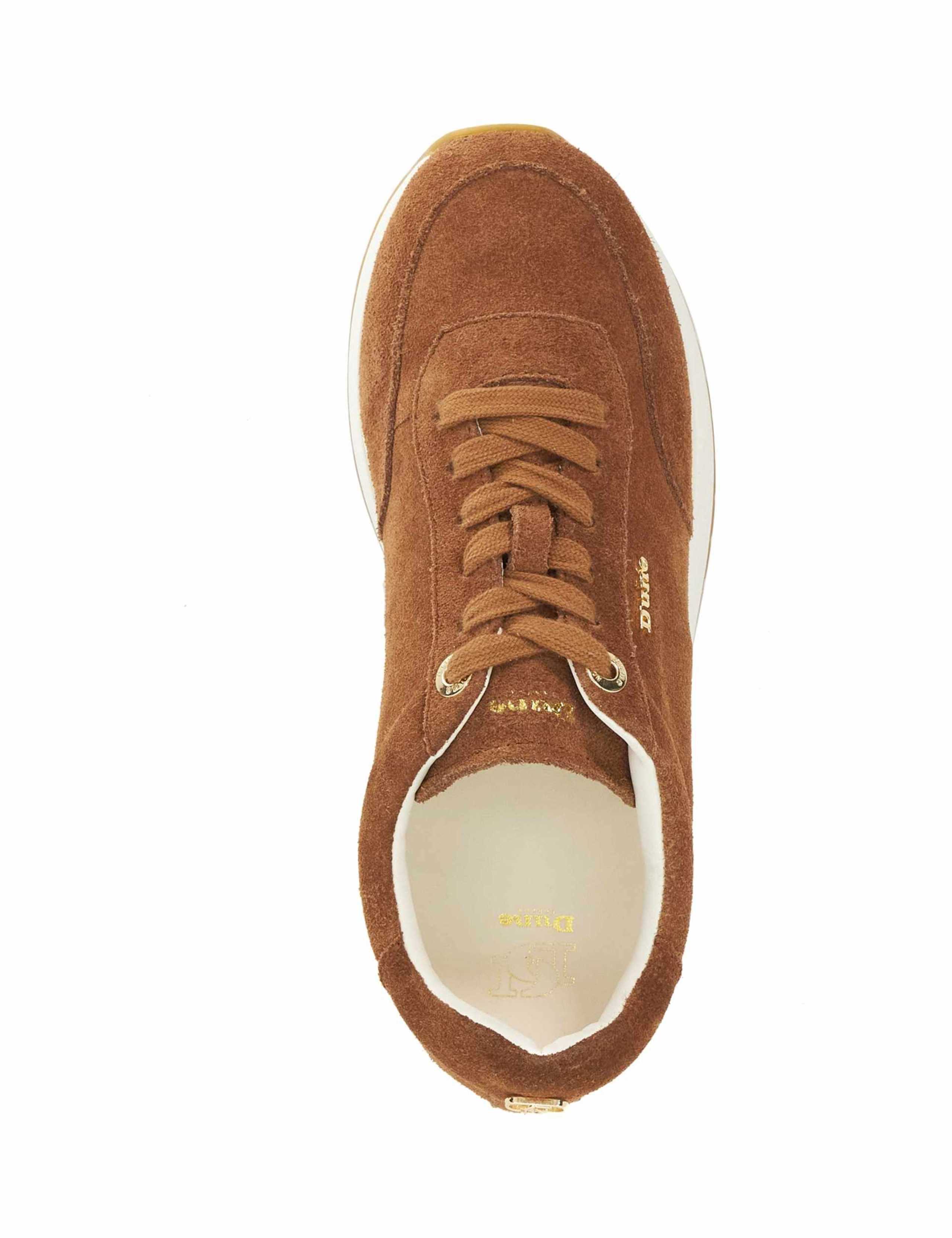 Suede Lace Up Trainers 5 of 6