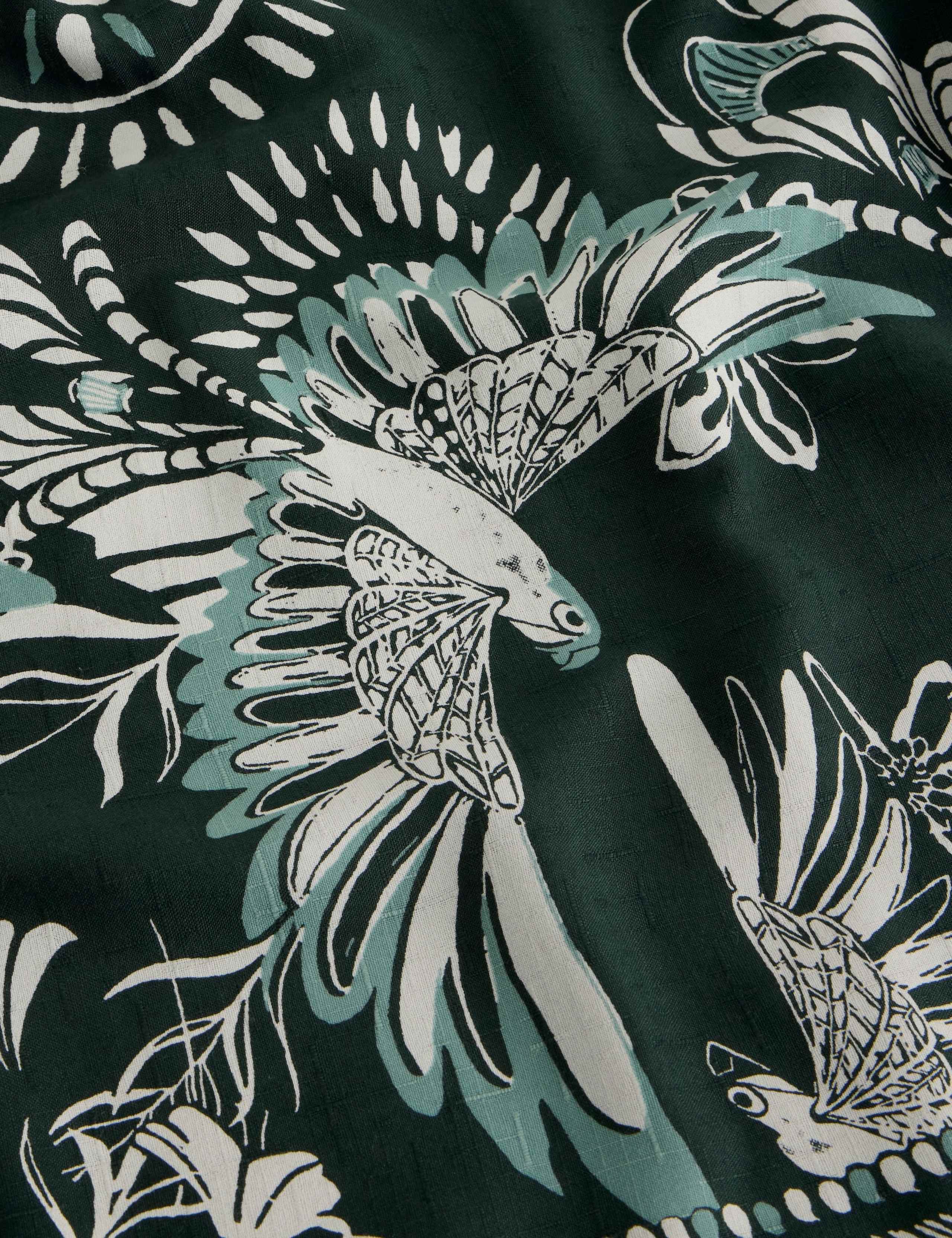 Printed Midi A-Line Skirt 5 of 6