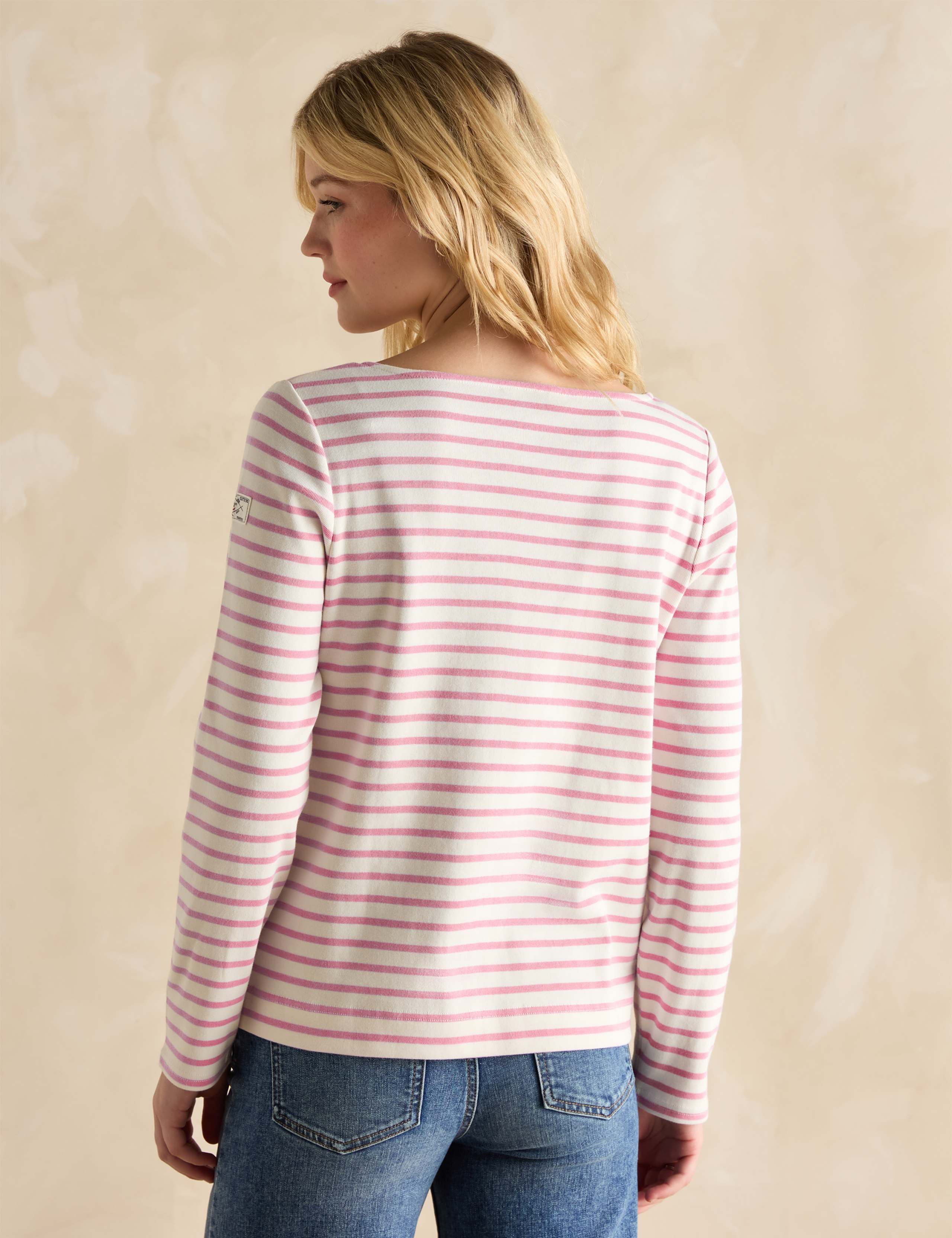Pure Cotton Striped Relaxed Top 4 of 5