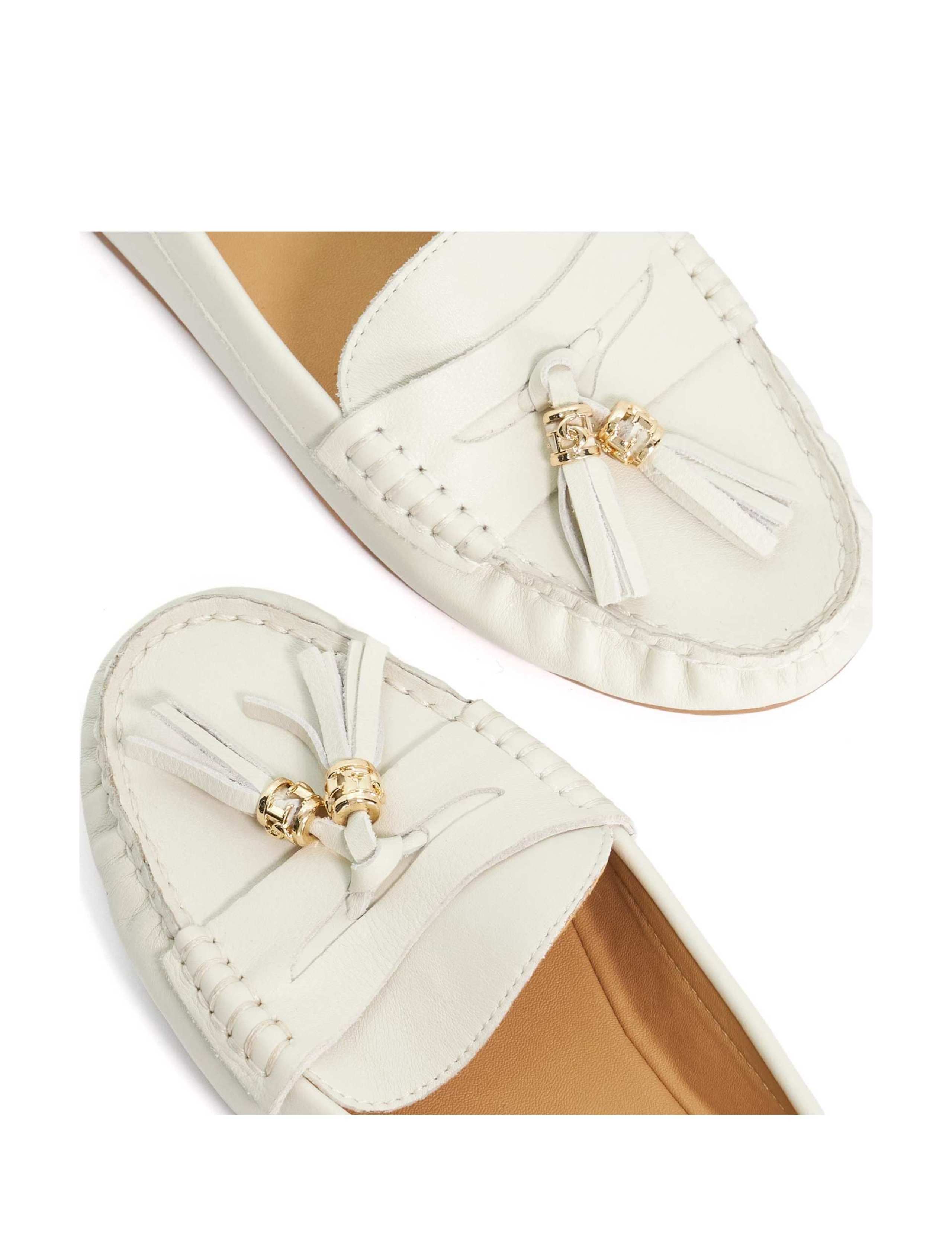 Leather Tassel Flat Loafers 6 of 6