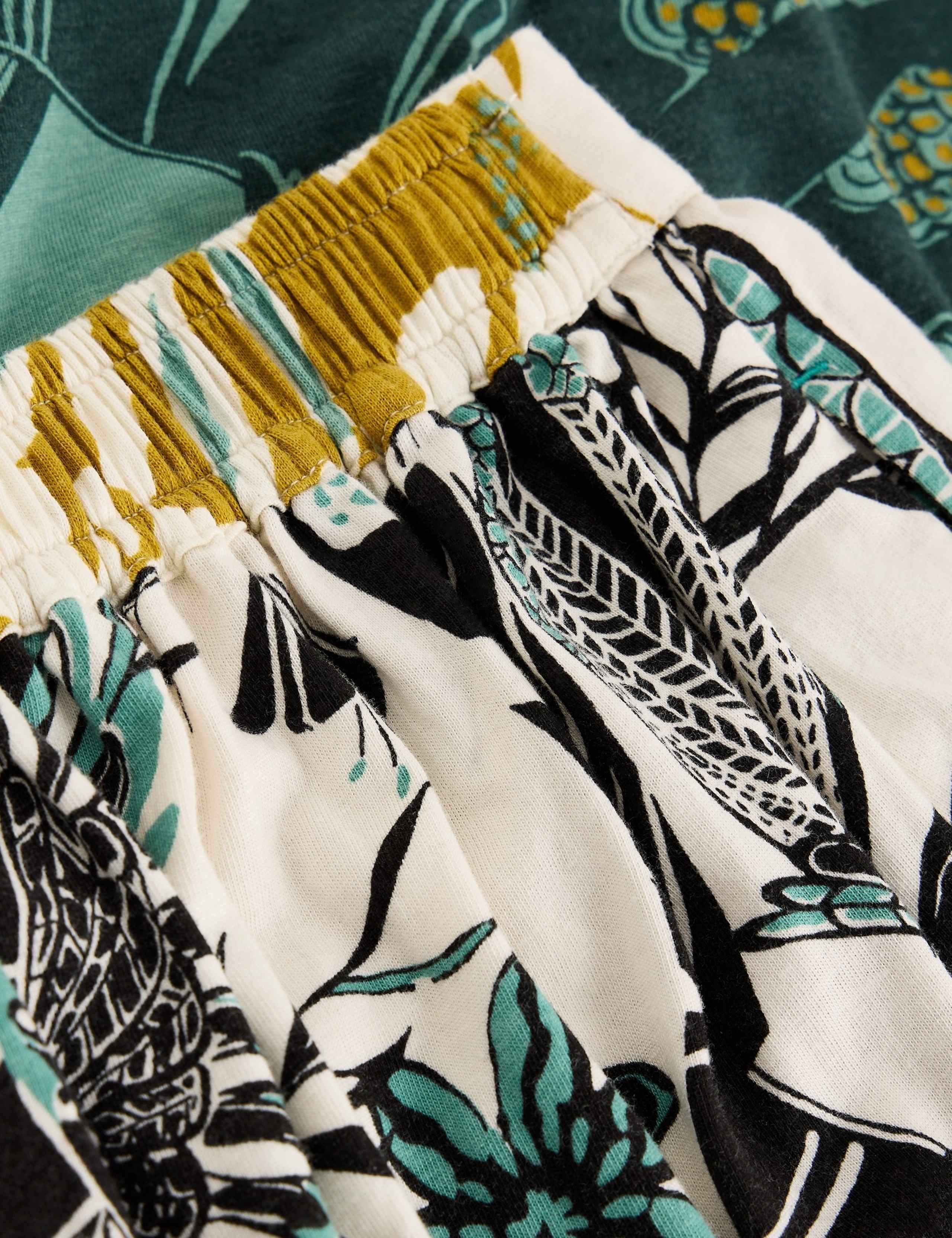 Jersey Printed Maxi Tiered Skirt 5 of 6