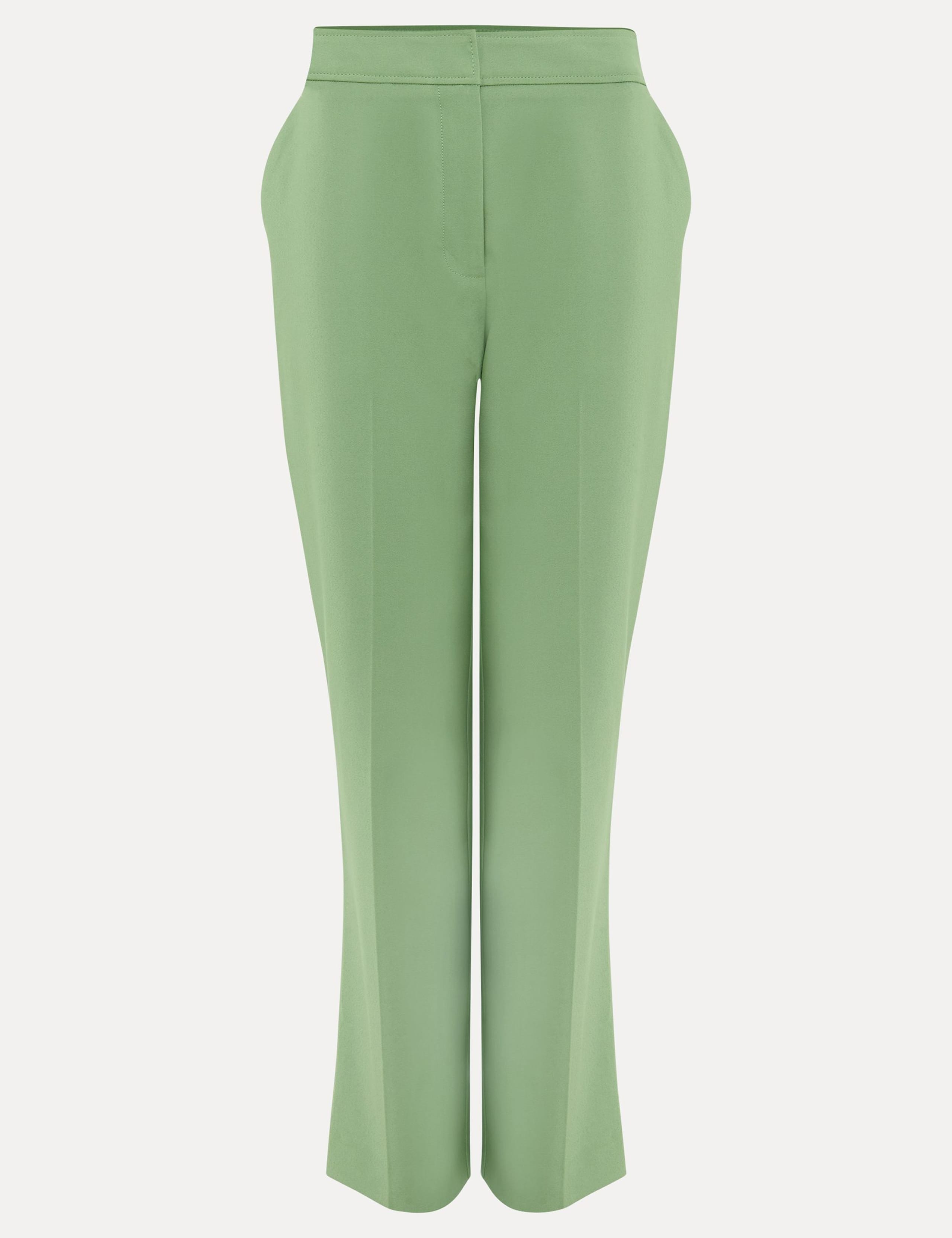 Cotton Rich Tapered Ankle Grazer Trousers 2 of 5