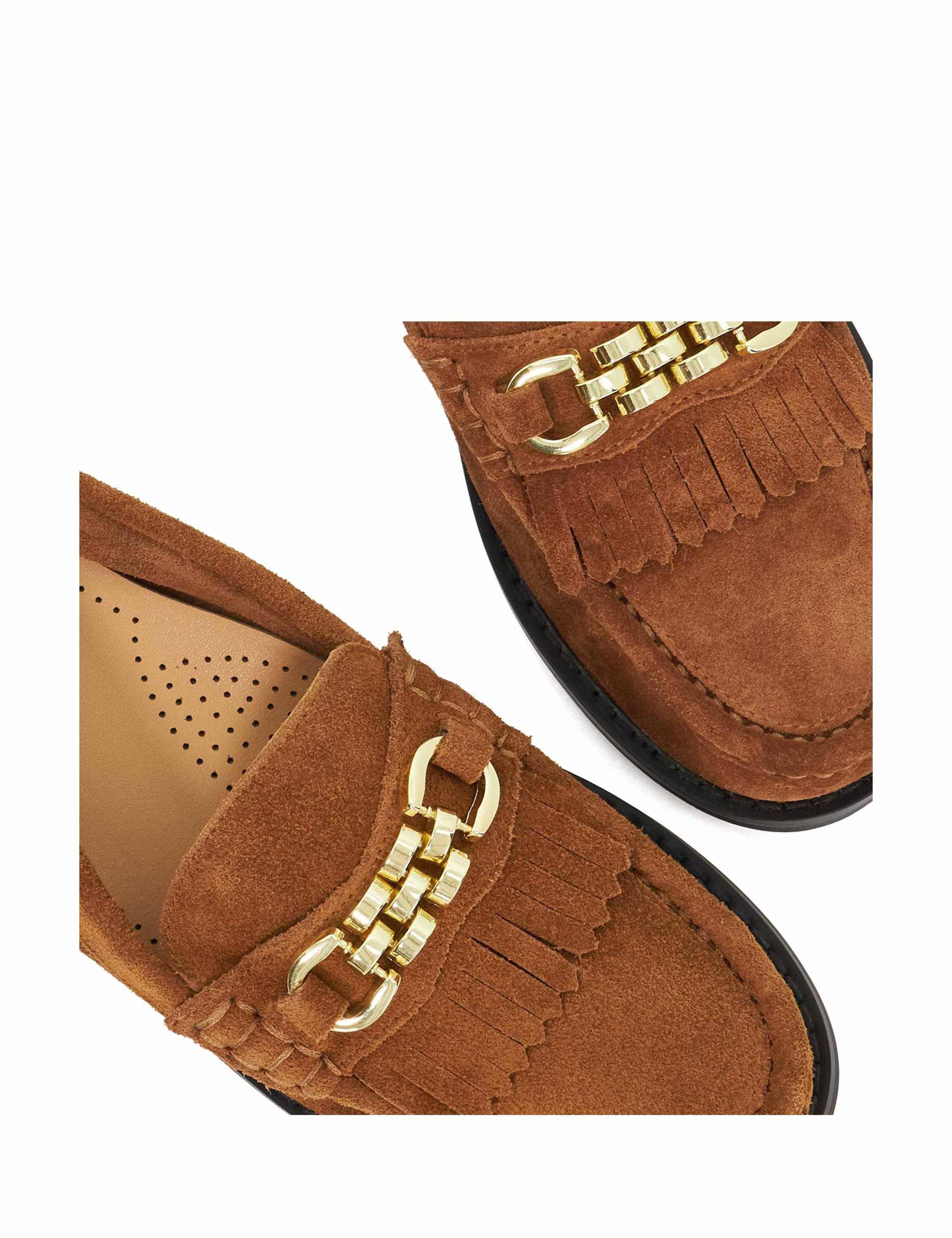 Suede Bar Flat Loafers 6 of 6