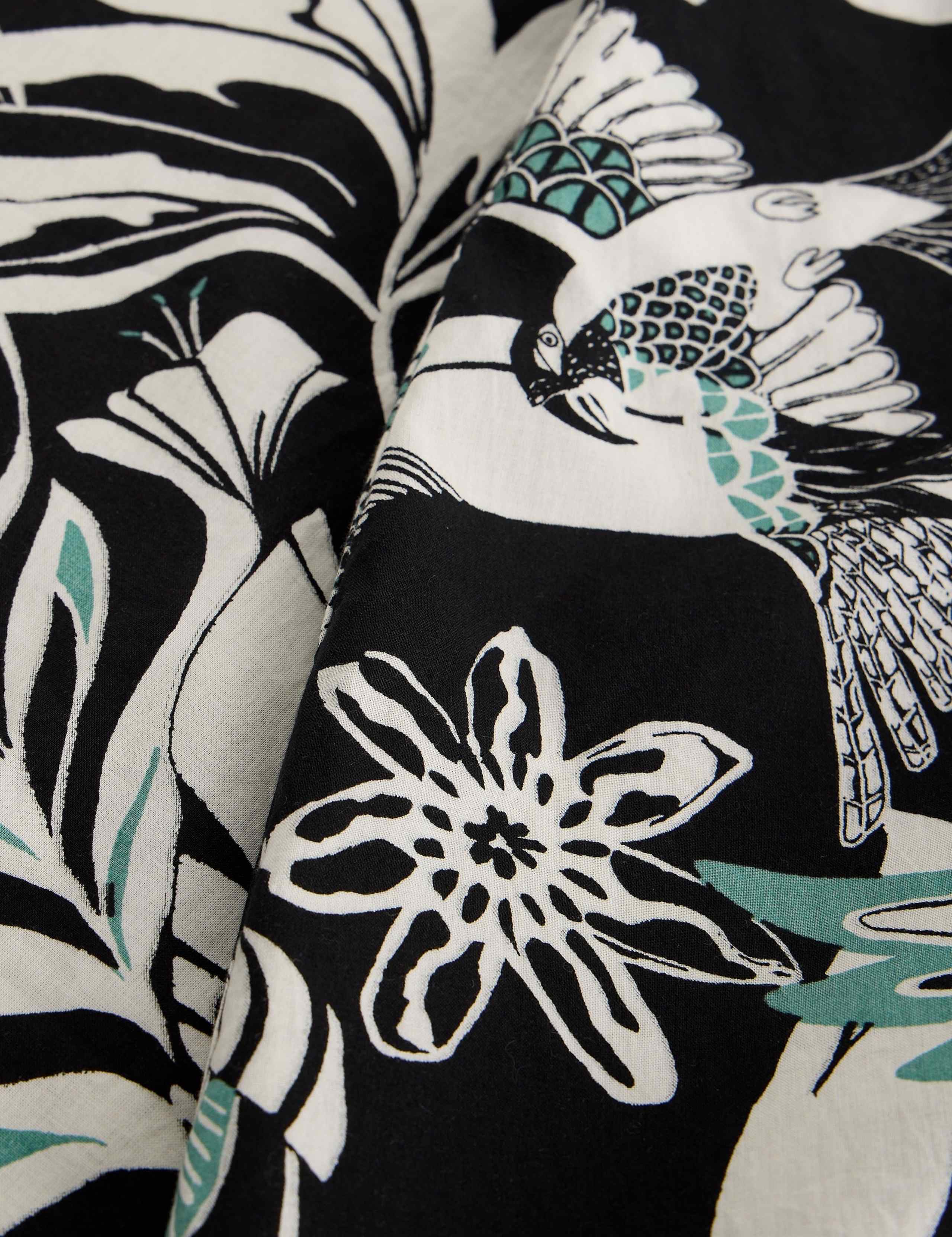 Pure Cotton Reversible A-Line Skirt 5 of 6