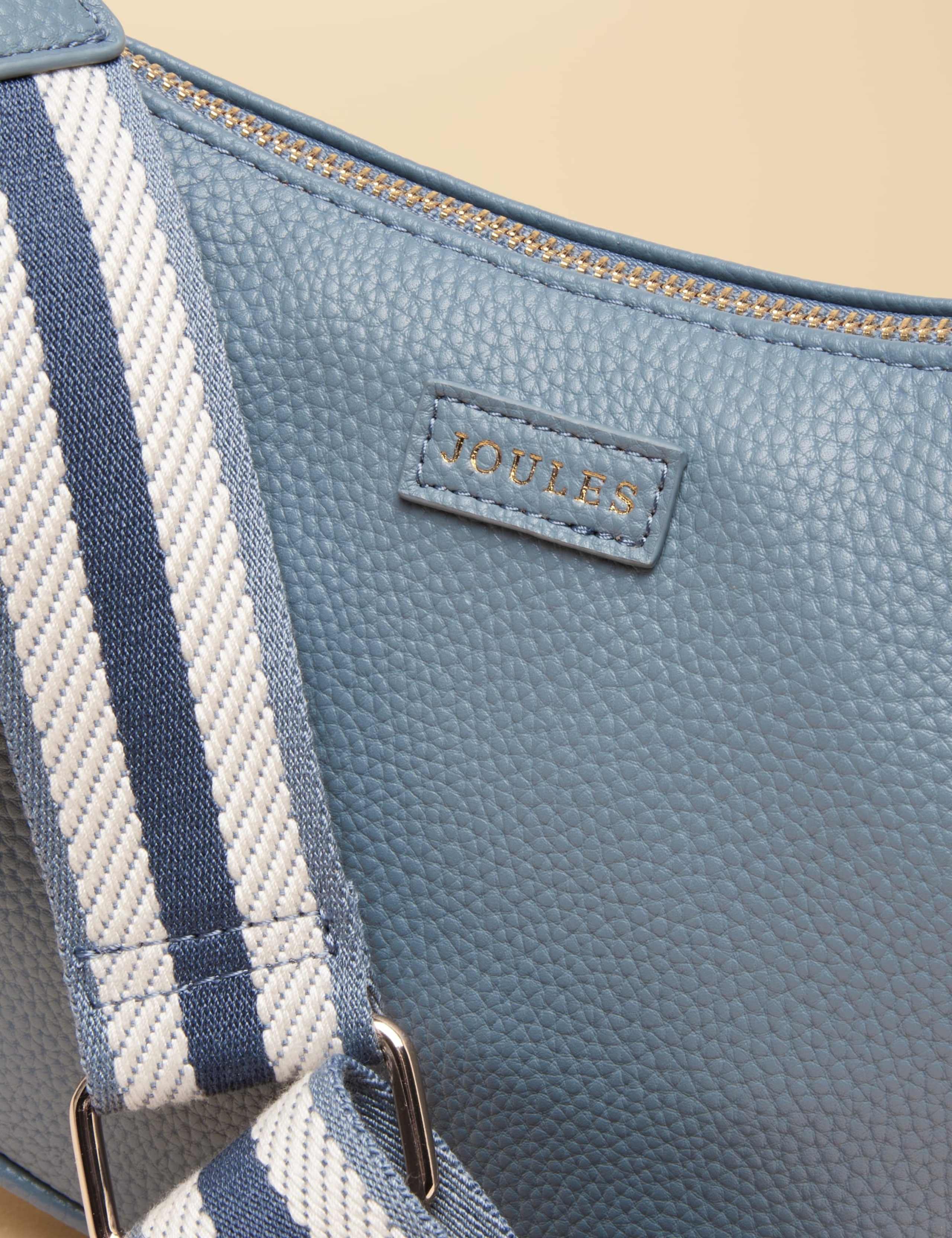 Faux Leather Half Moon Cross Body Bag 5 of 8