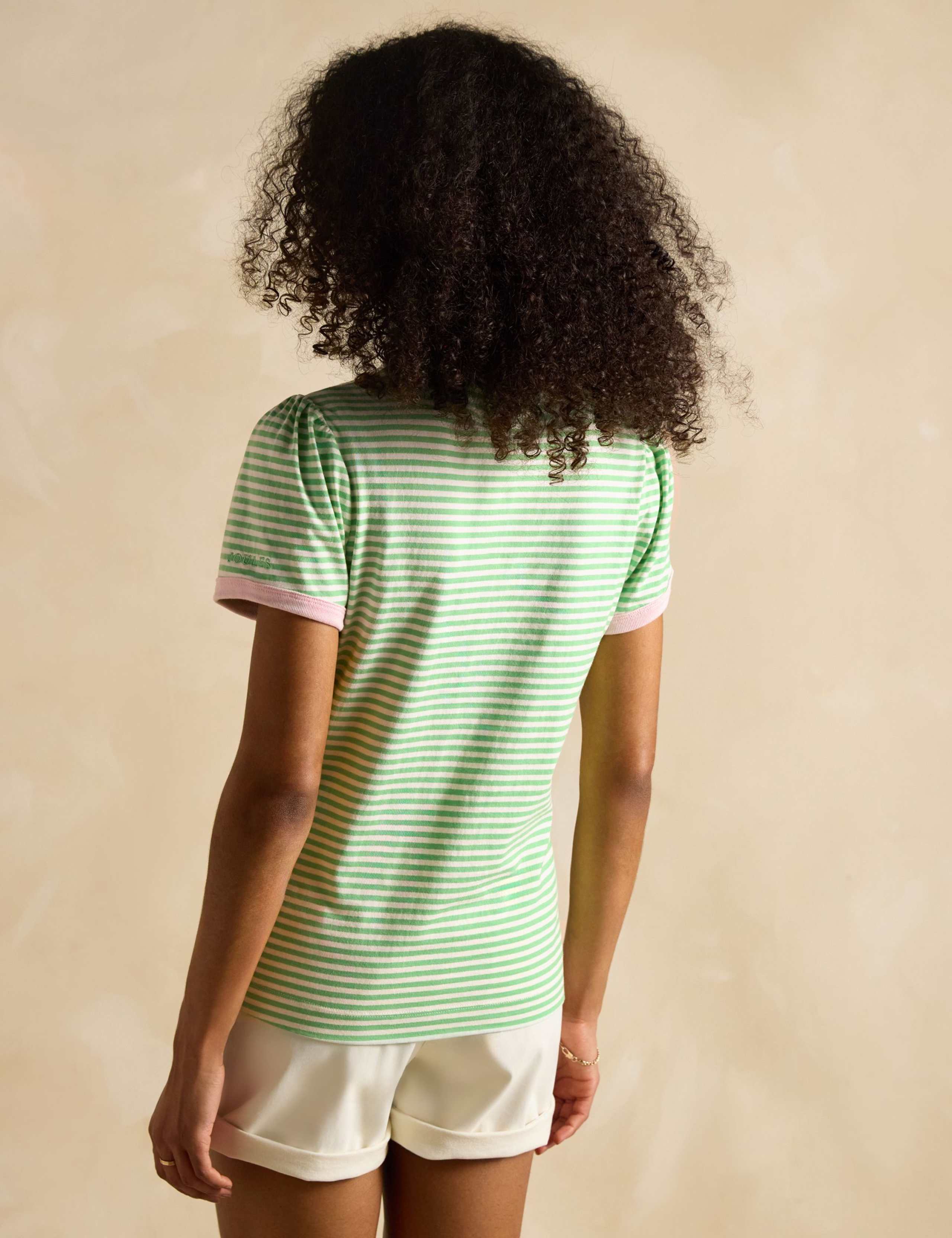 Pure Cotton Striped T-Shirt 4 of 6