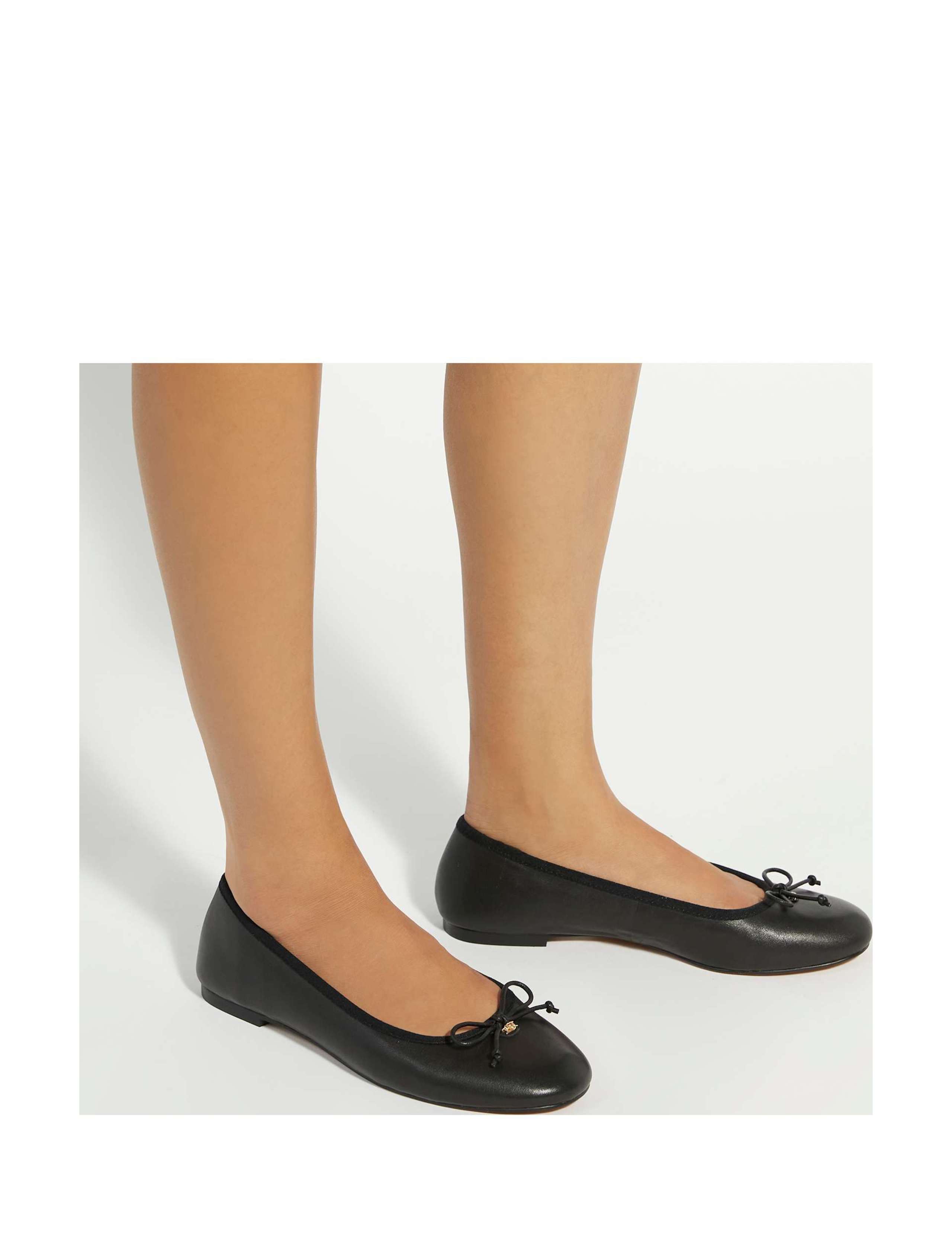 Leather Ballet Pumps 3 of 6