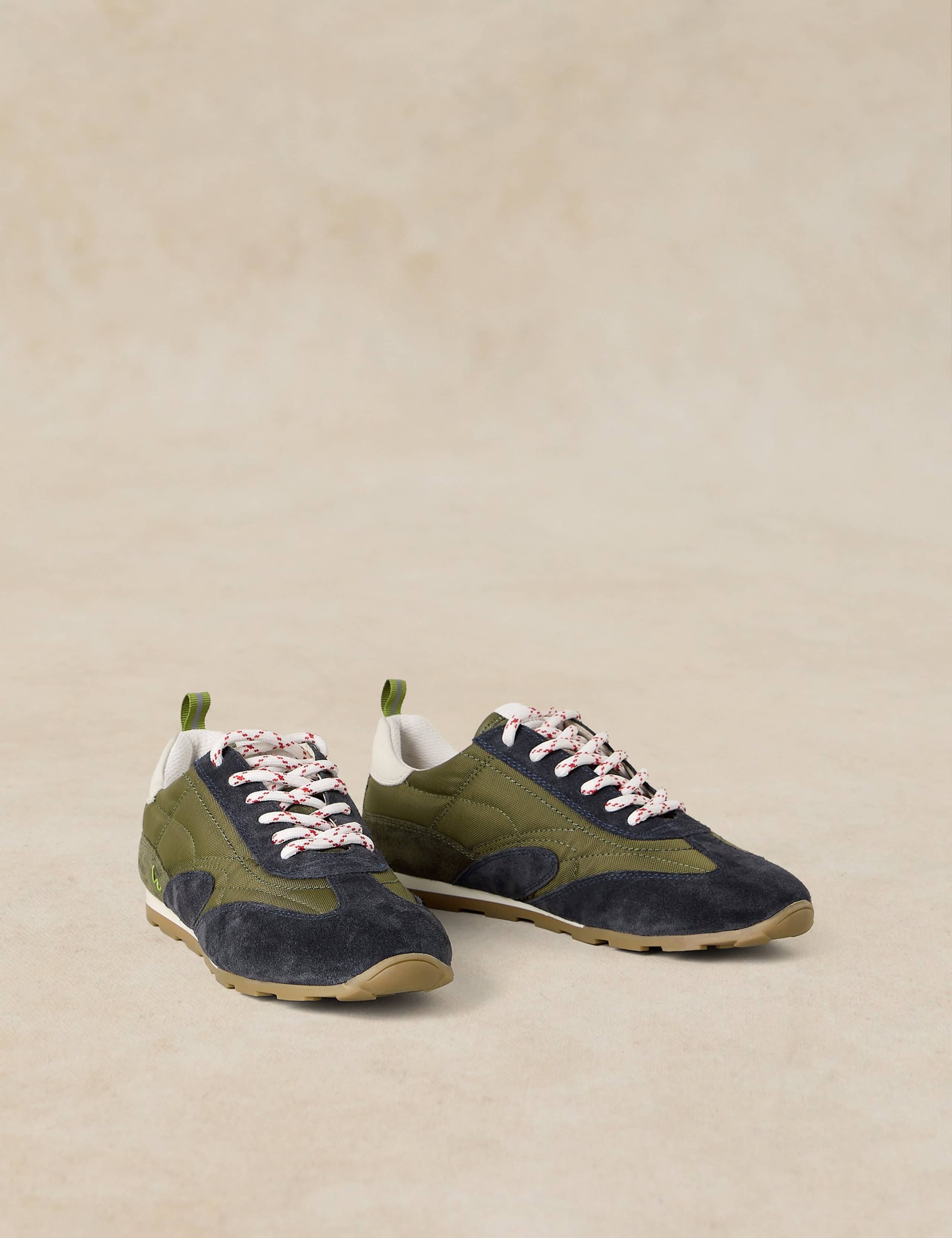 Leather Lace Up Trainers 2 of 4
