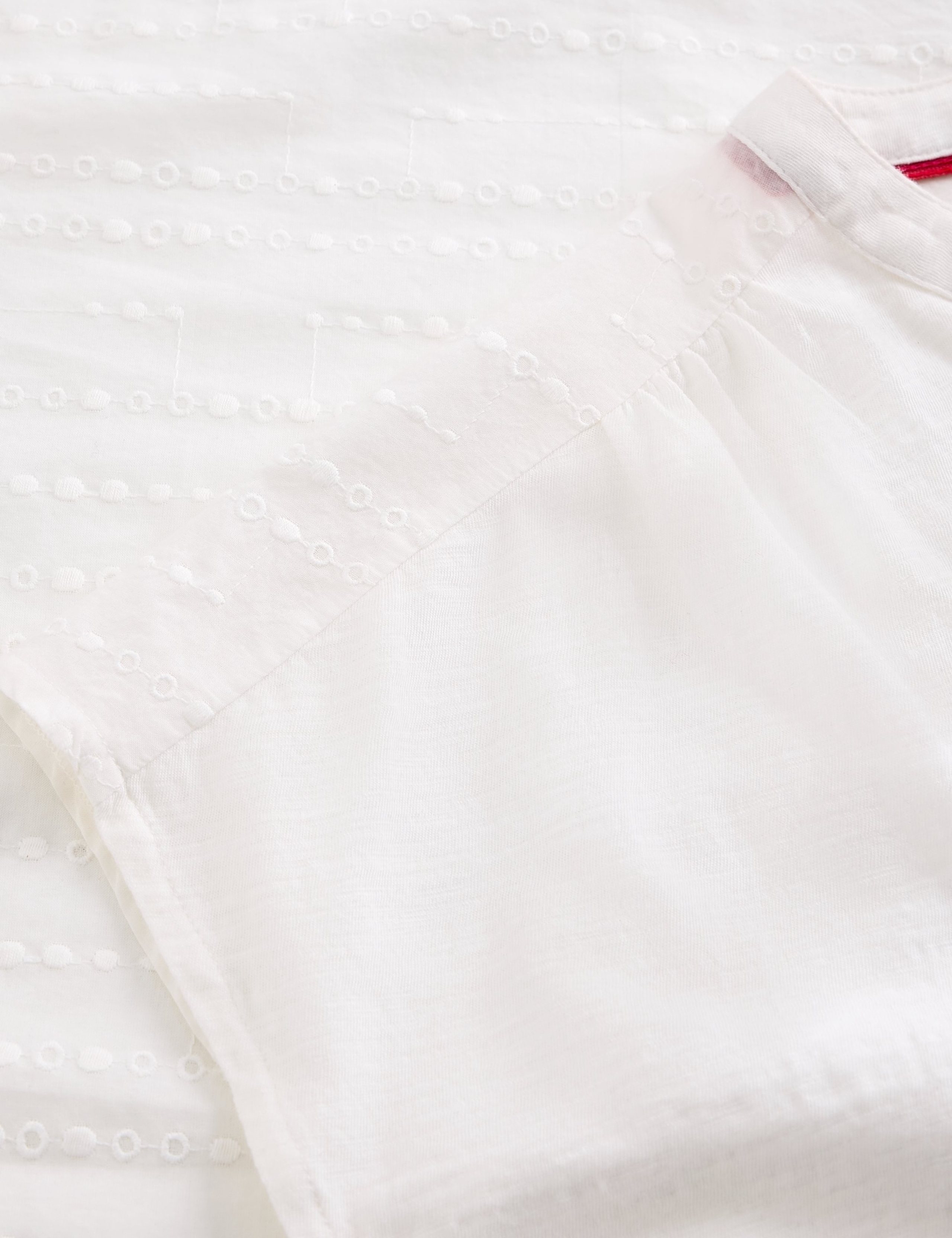 Pure Cotton Broderie T-Shirt 6 of 6